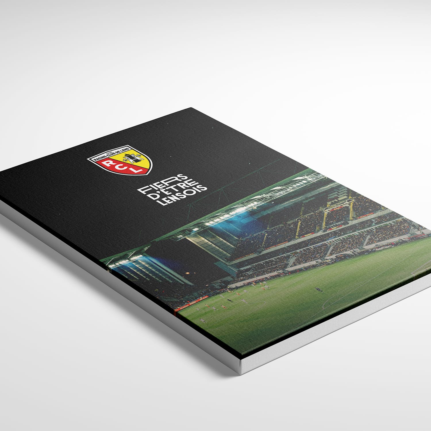 Toile sous licence officielle RC Lens - Frissons à Bollaert (50*40cm)