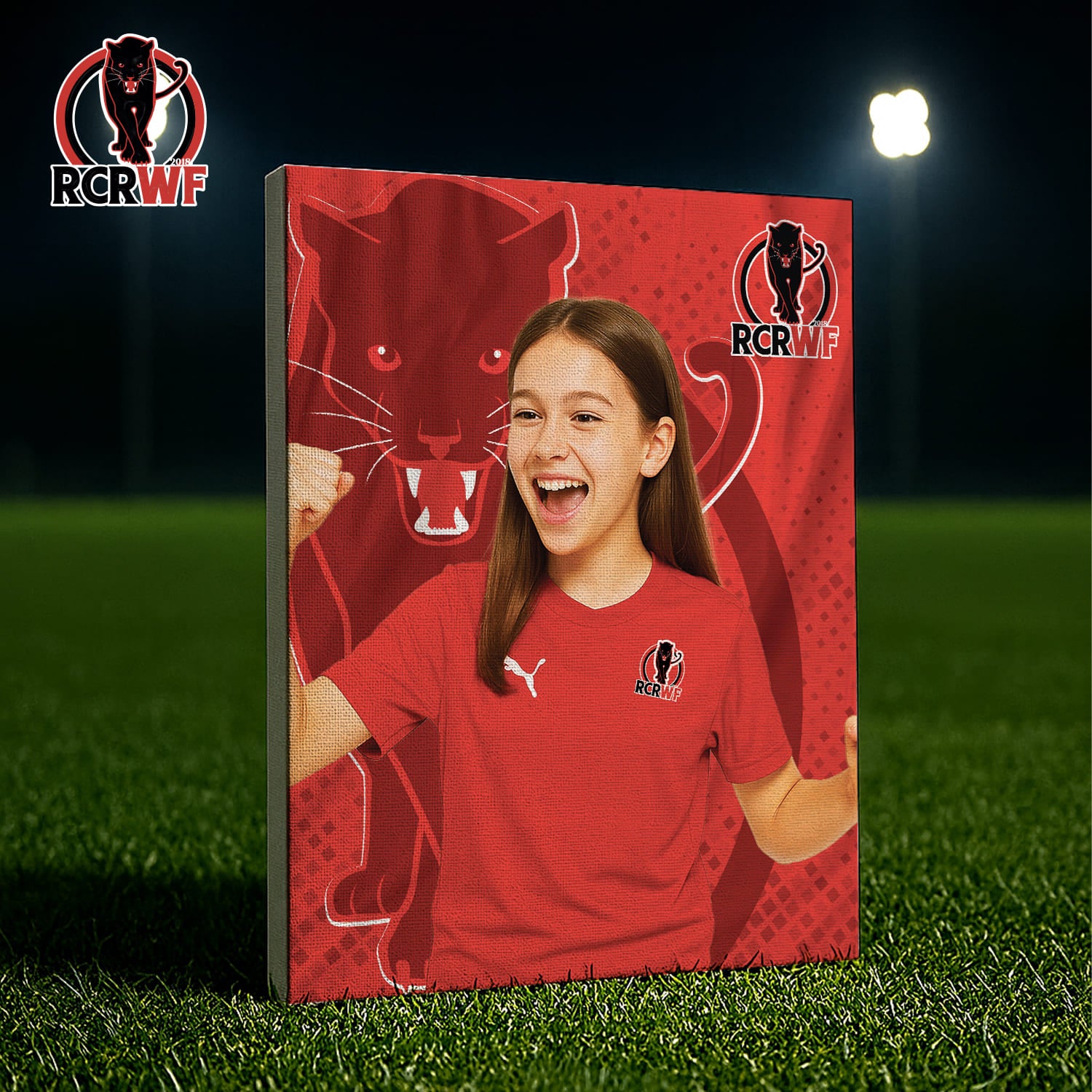 Toile Personnalisable Officielle - Racing Club Roubaix Wervicq Feminin