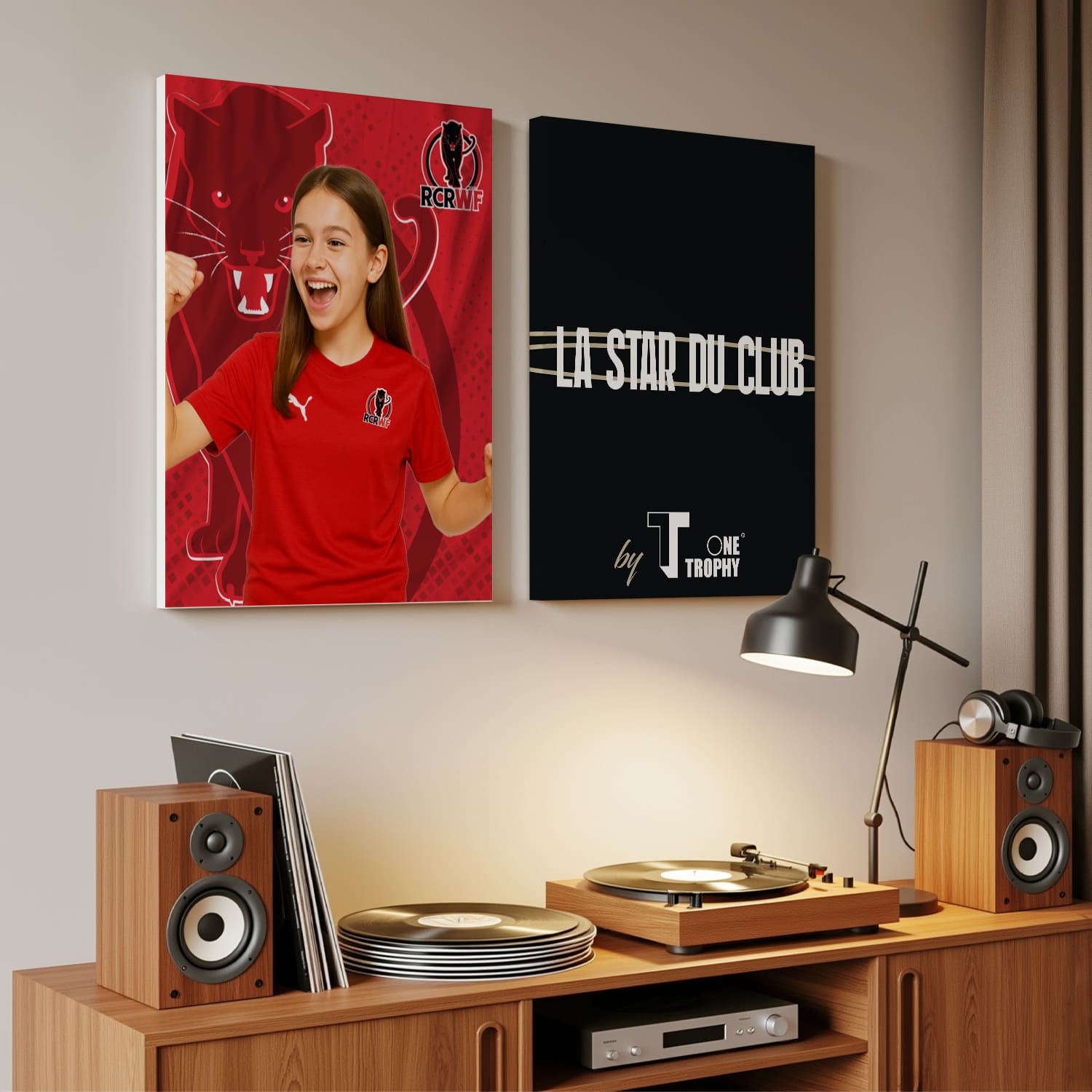 Toile Personnalisable Officielle - Racing Club Roubaix Wervicq Feminin