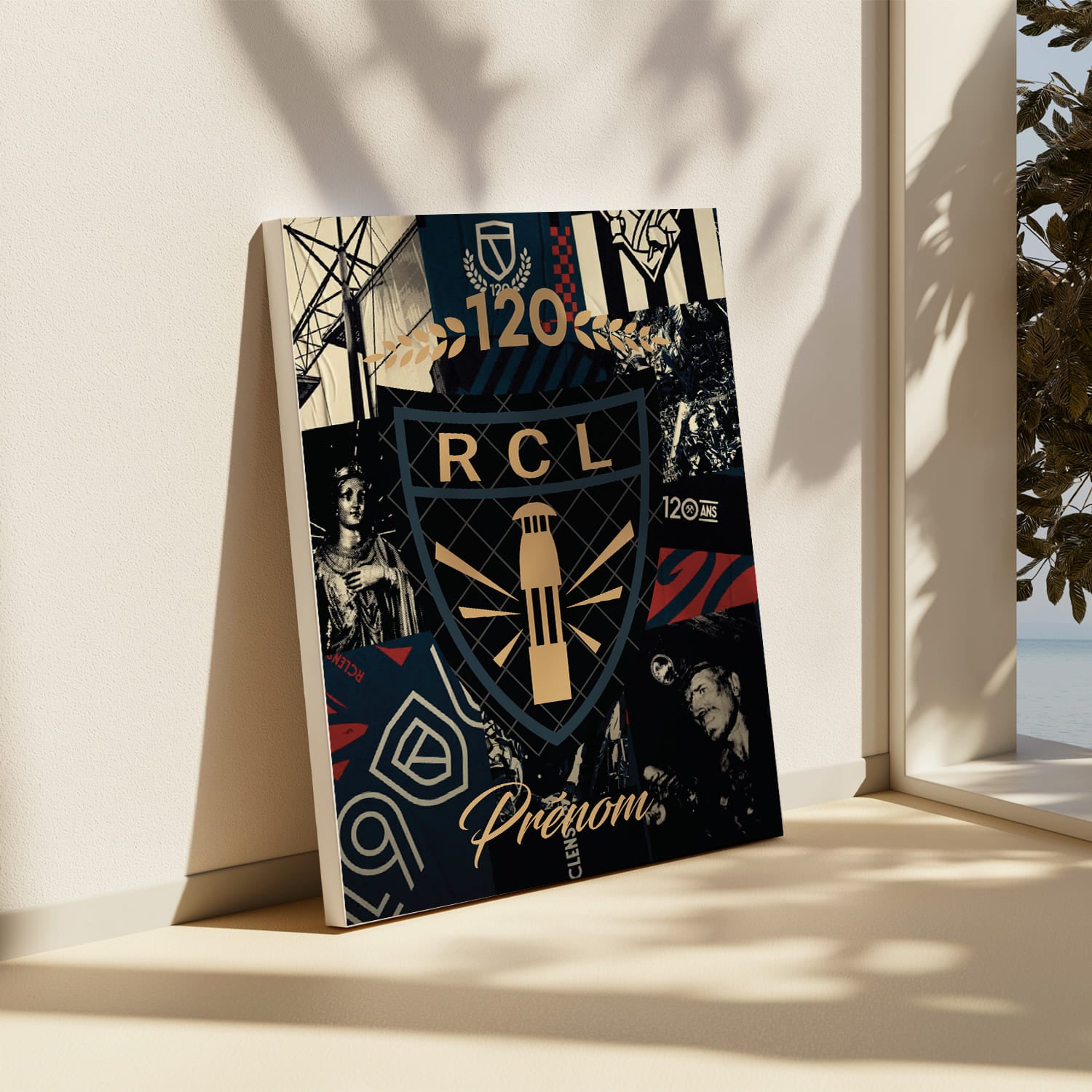 OneTrophy RC Lens - Toile Logo personnalisable - Sainte Barbe