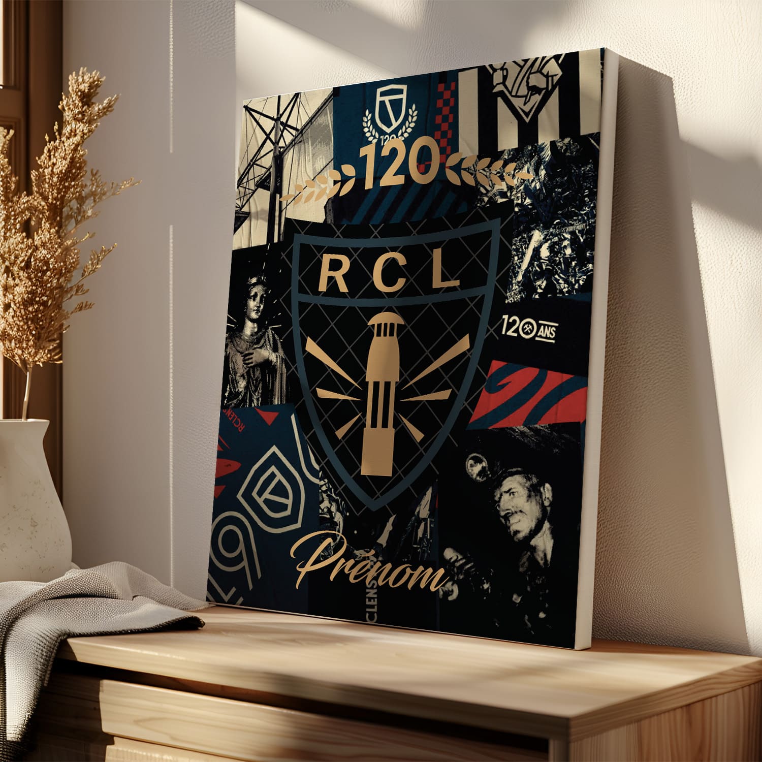 OneTrophy RC Lens - Toile Logo personnalisable - Sainte Barbe