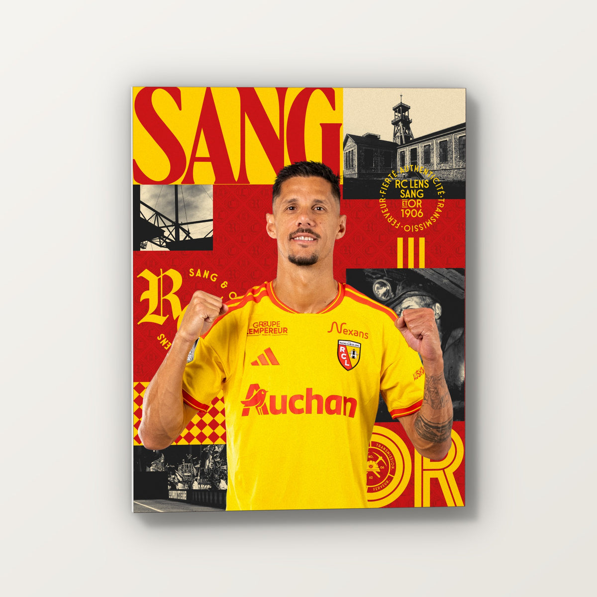 Toile joueur RC Lens Domicile – Joueur 05