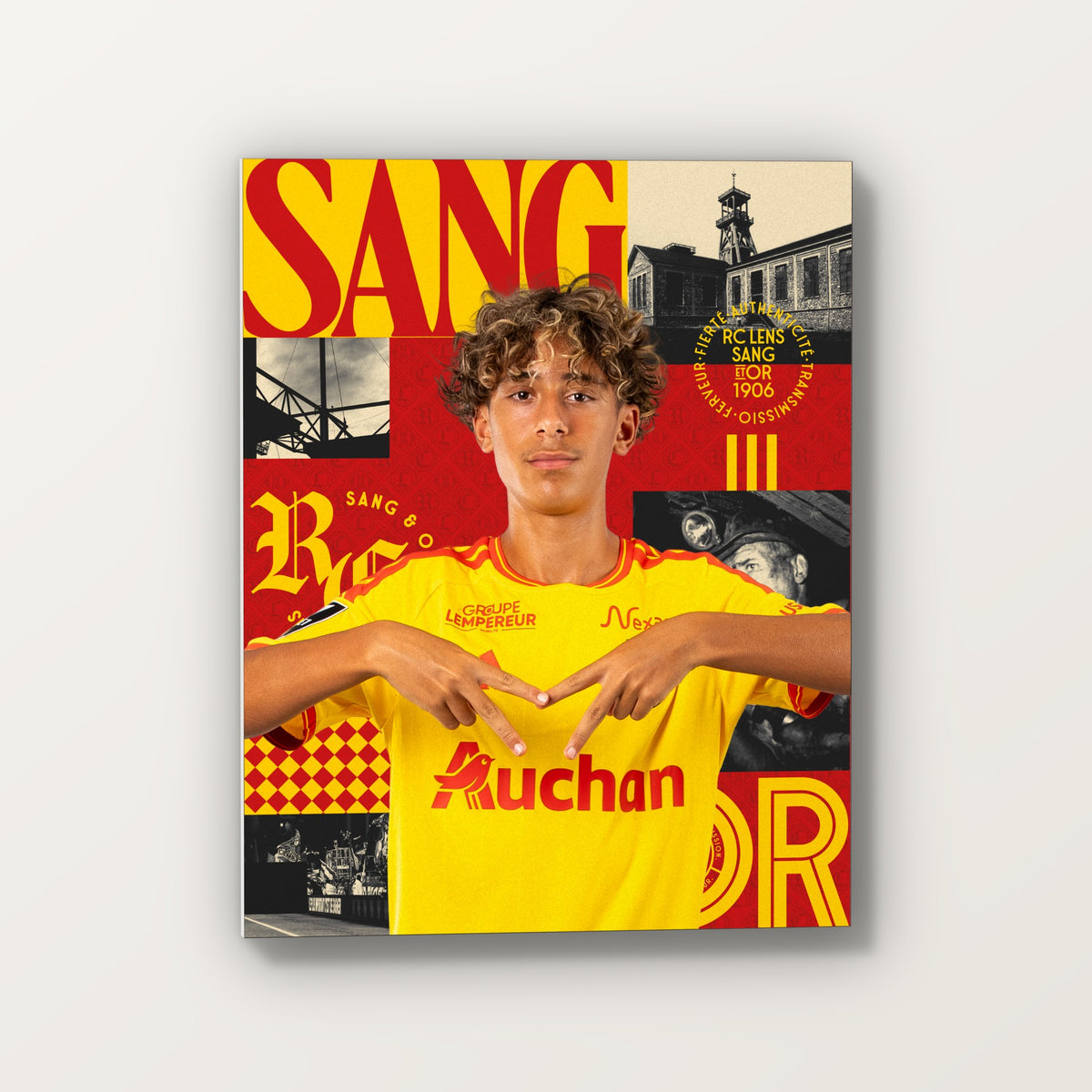 Toile joueur RC Lens Domicile – Joueur 13