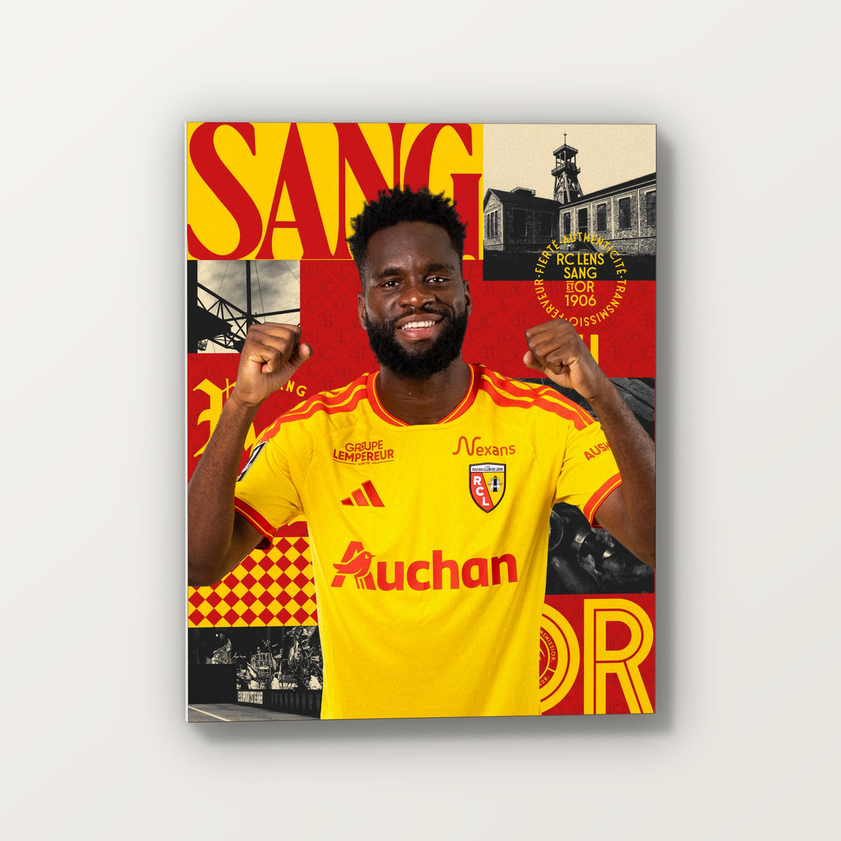 Toile joueur RC Lens Domicile – Joueur 23