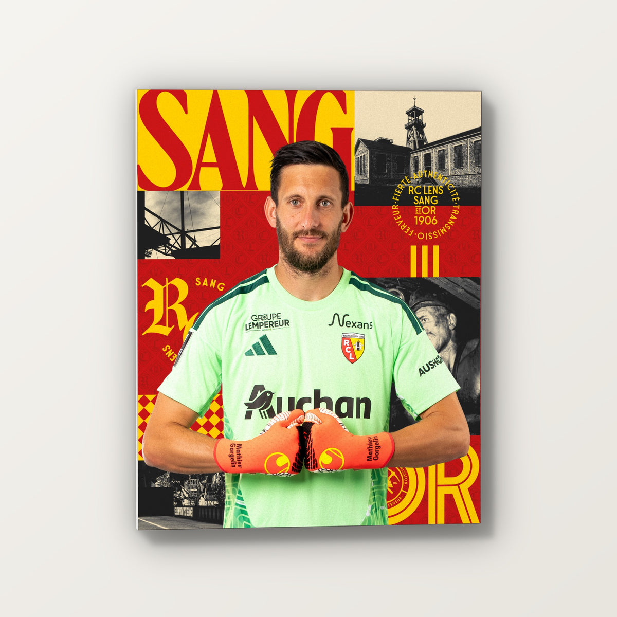 Toile joueur RC Lens Domicile – Joueur 28