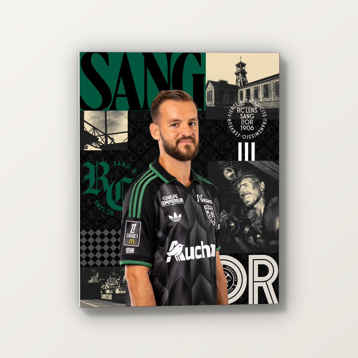 Toile joueur RC Lens Extérieur – Joueur 11