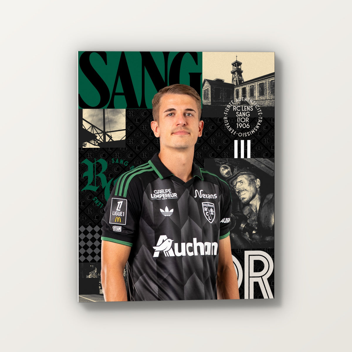 Toile joueur RC Lens Extérieur – Joueur 14