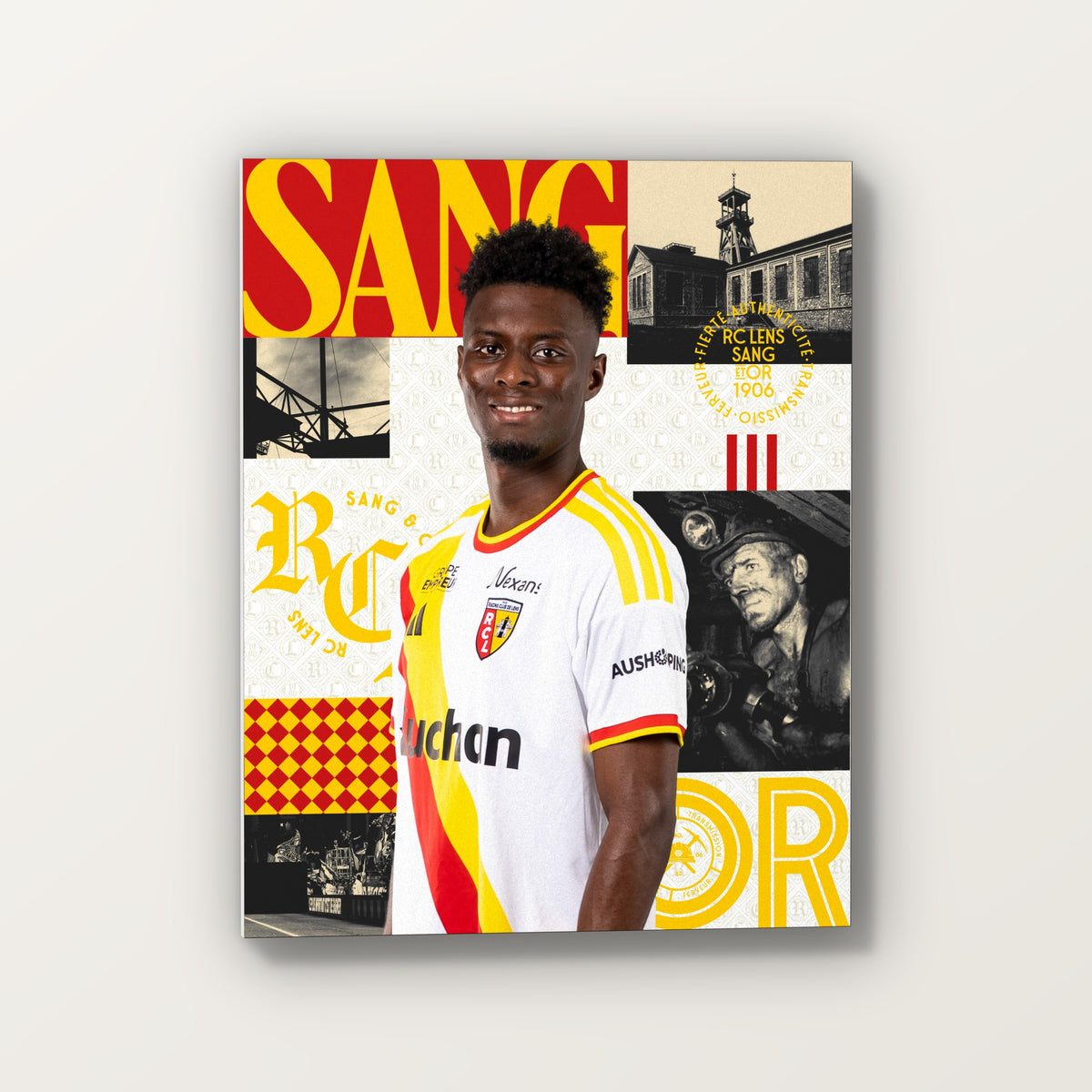 Toile joueur RC Lens Third – Joueur 05