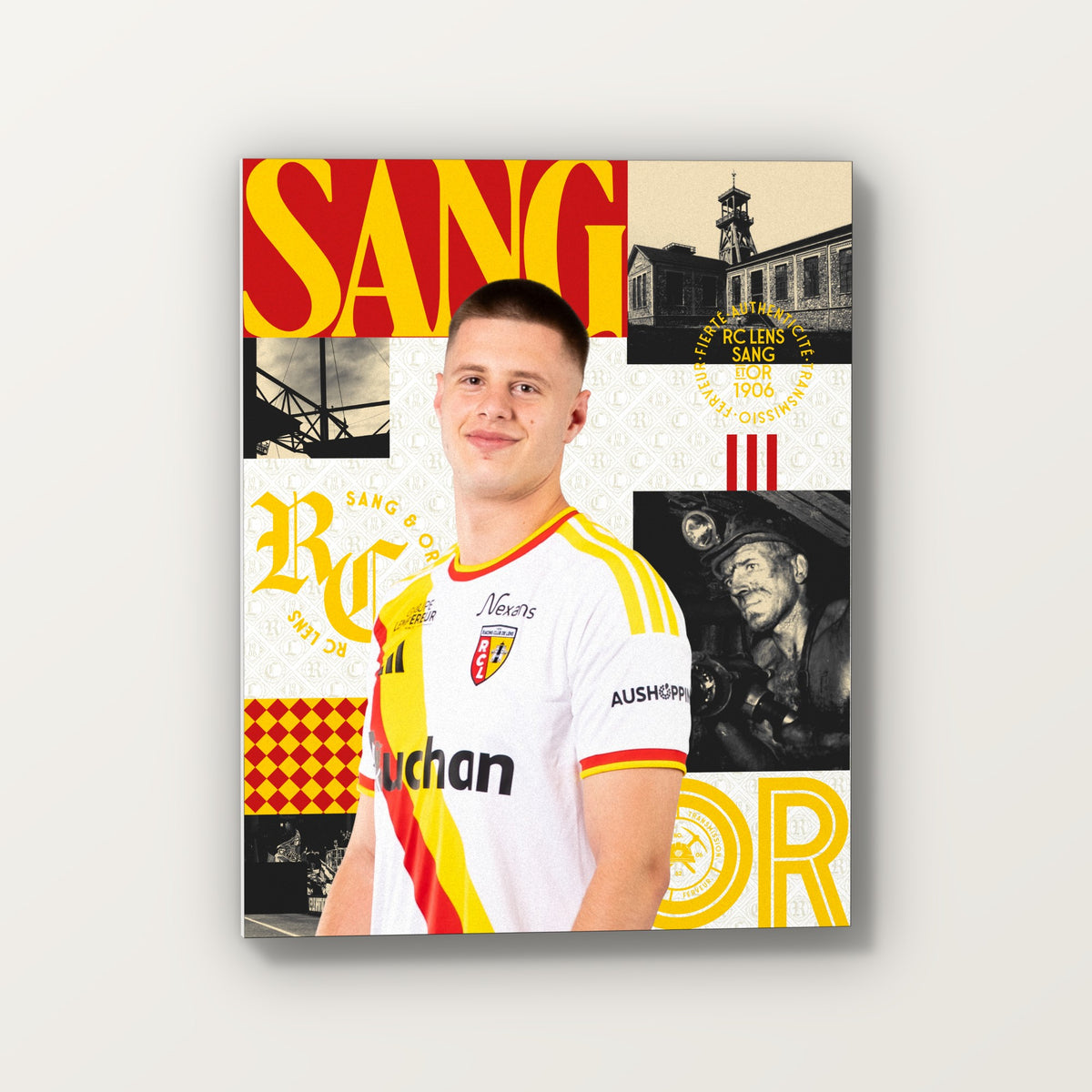 Toile joueur RC Lens Third – Joueur 19