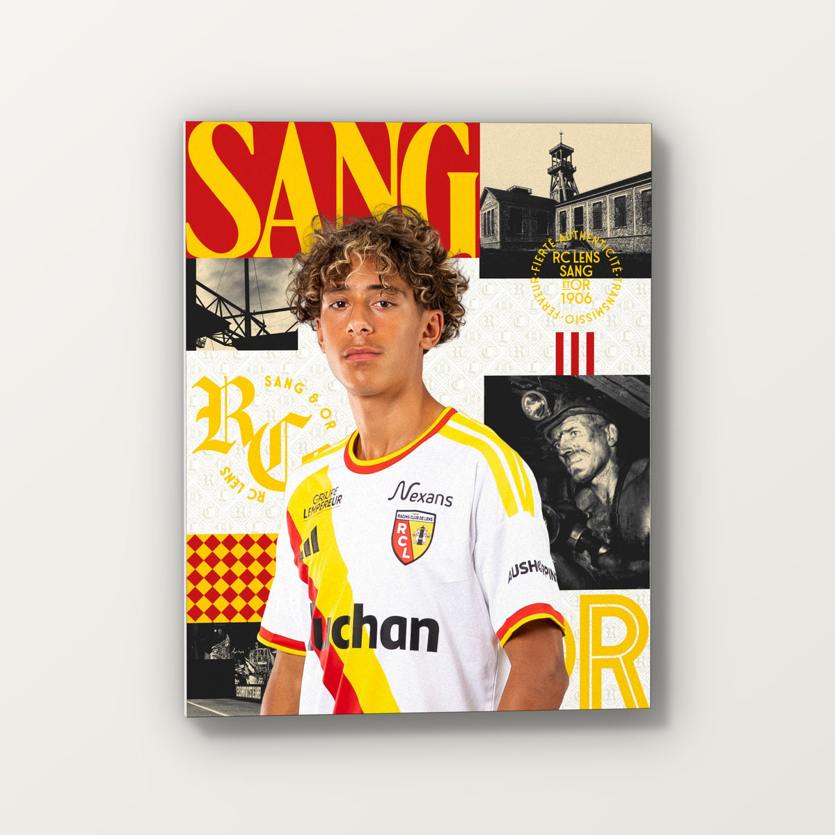 Toile joueur RC Lens Third – Joueur 20