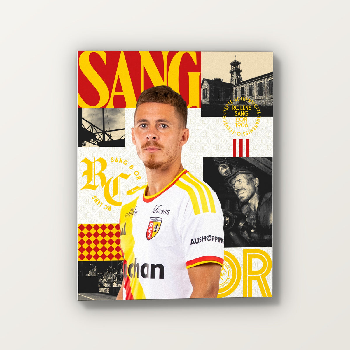 Toile joueur RC Lens Third – Joueur 23