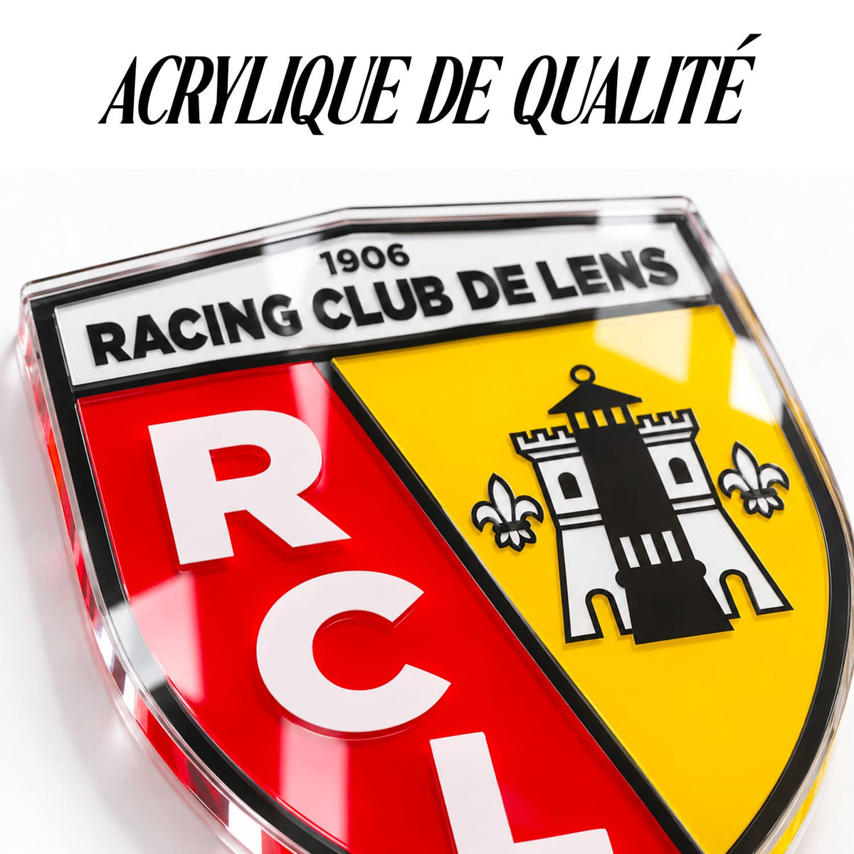 Décor acrylique RC Lens – 1906