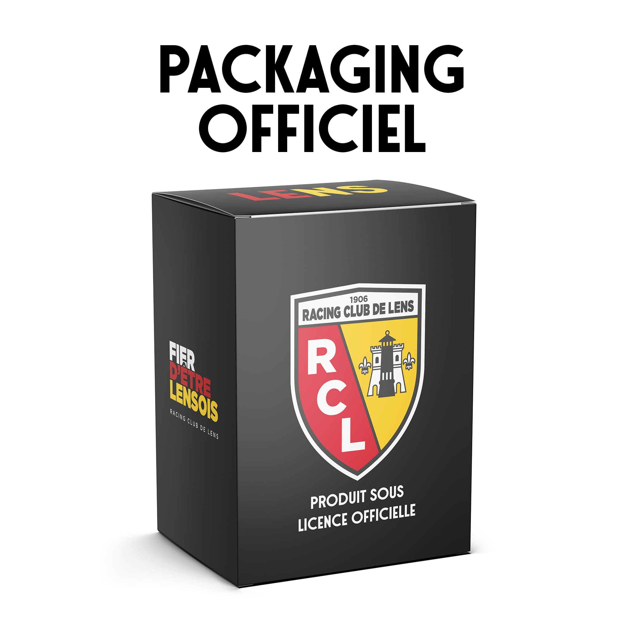 Lot de 6 Dessous de Verre RC Lens – Produit Officiel sous Licence