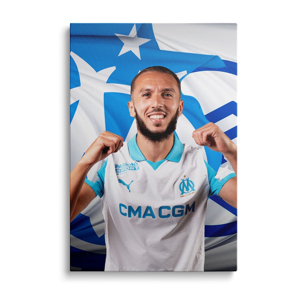 Toile officielle joueurs - Olympique de Marseille
