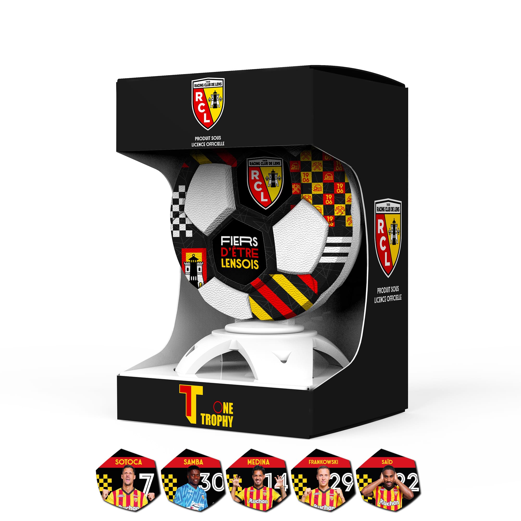 RC Lens - Trophée personnalisable