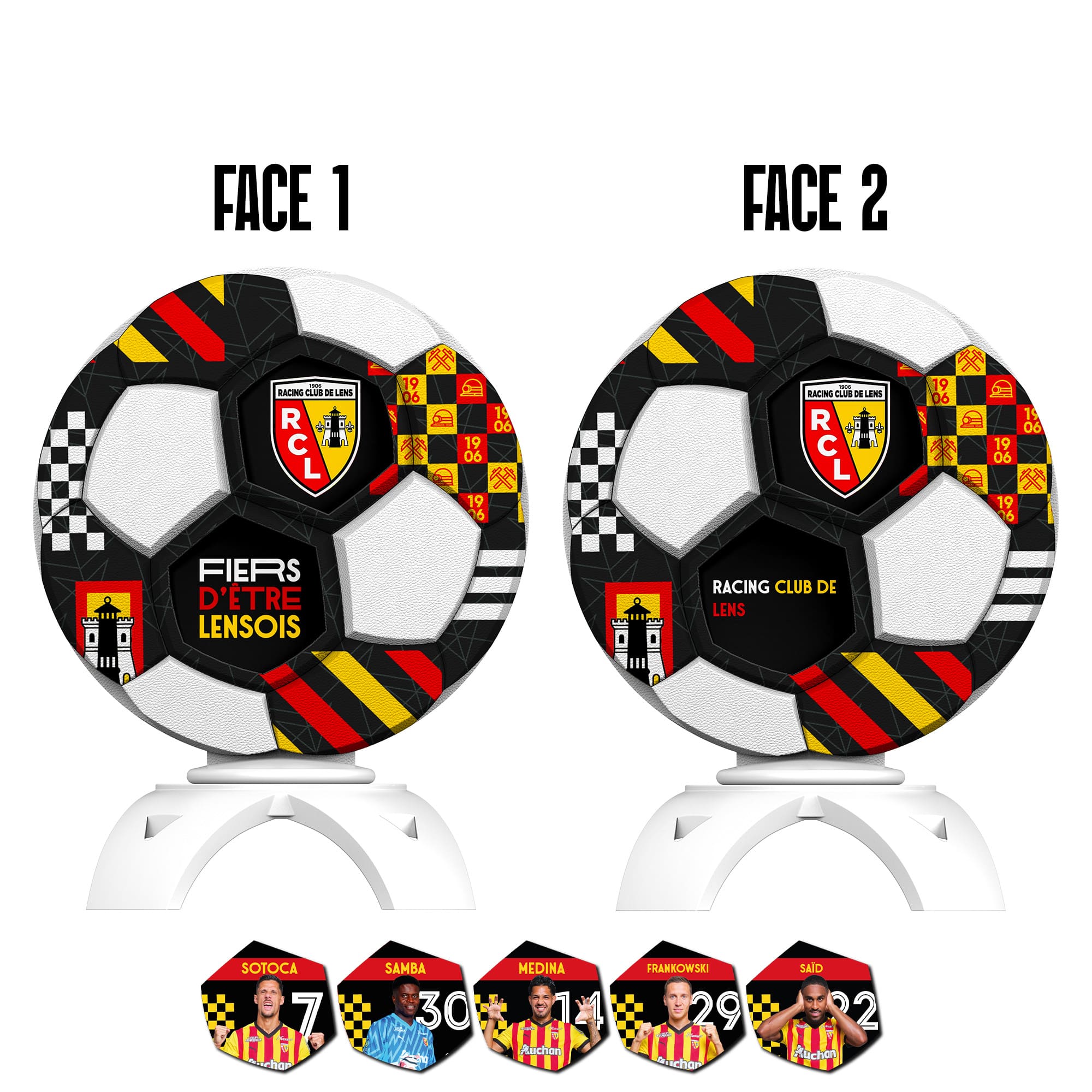 RC Lens - Trophée personnalisable