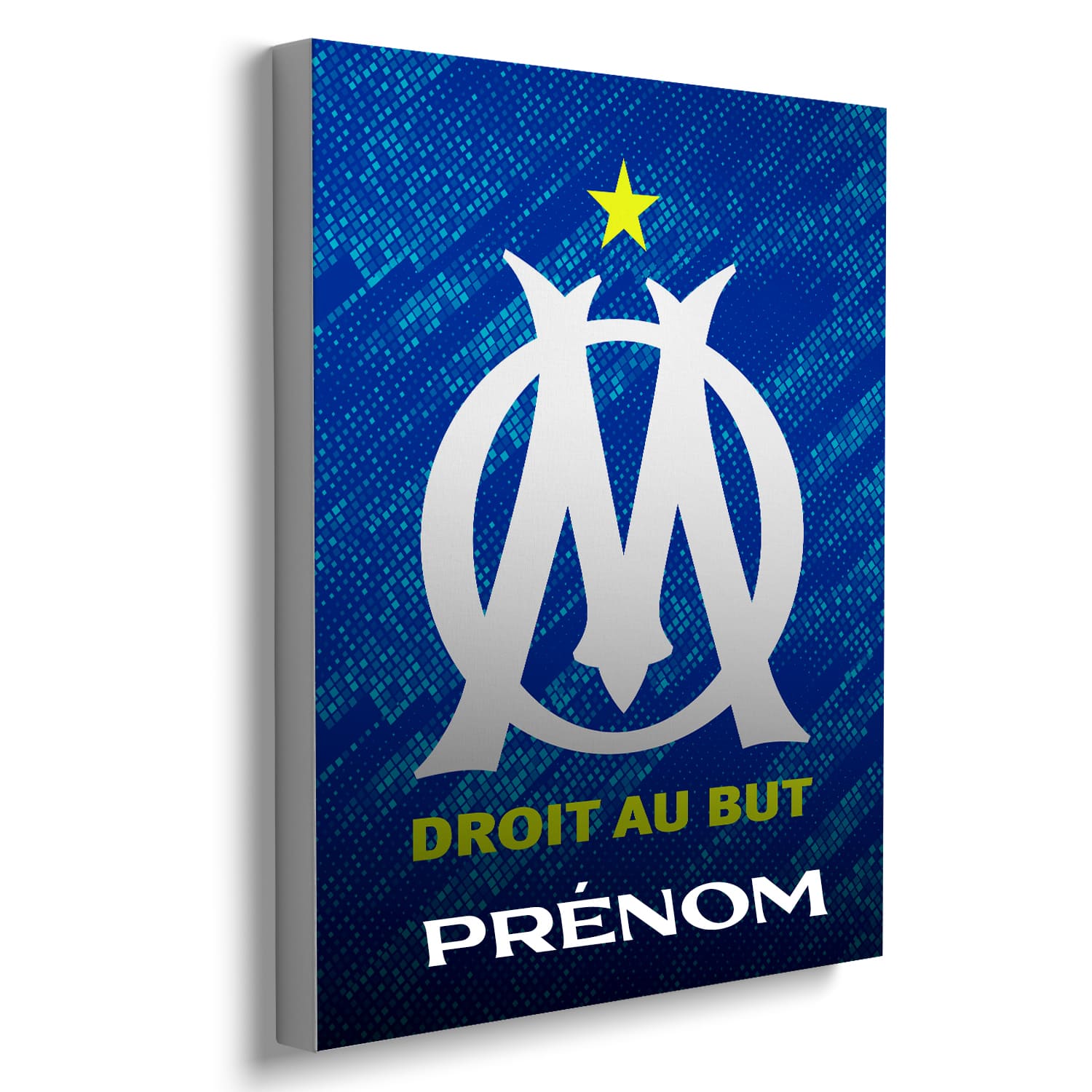 OneTrophy Olympique de Marseille - Toile Logo personnalisable - Third