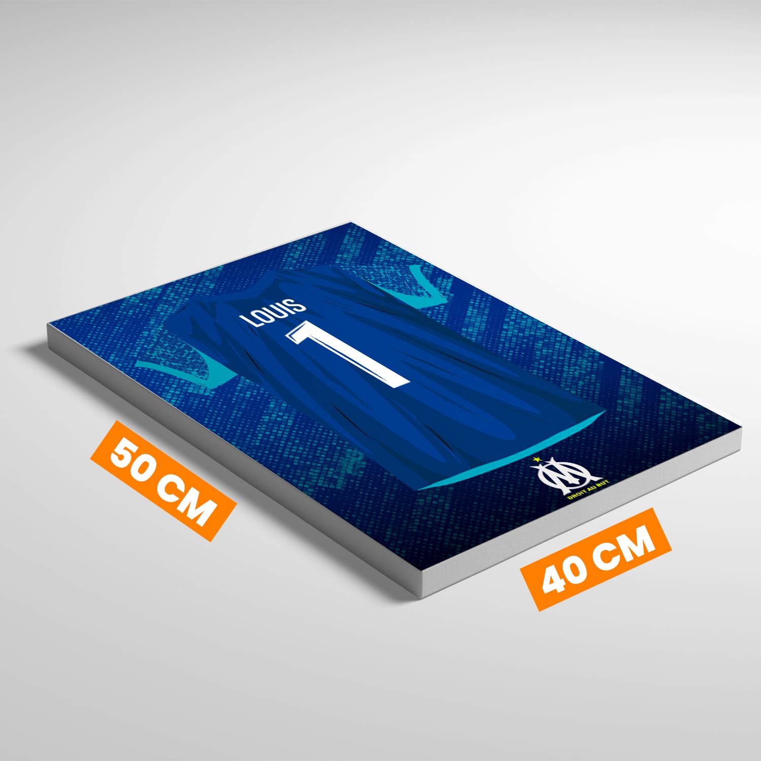 OneTrophy Olympique de Marseille - Toile Maillot personnalisable - Third