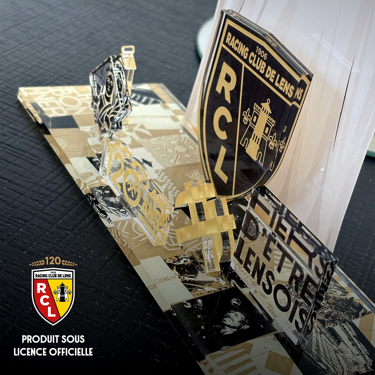 OneTrophy RC Lens - Kit Maillot à construire personnalisable – Édition 120 Ans (Third)
