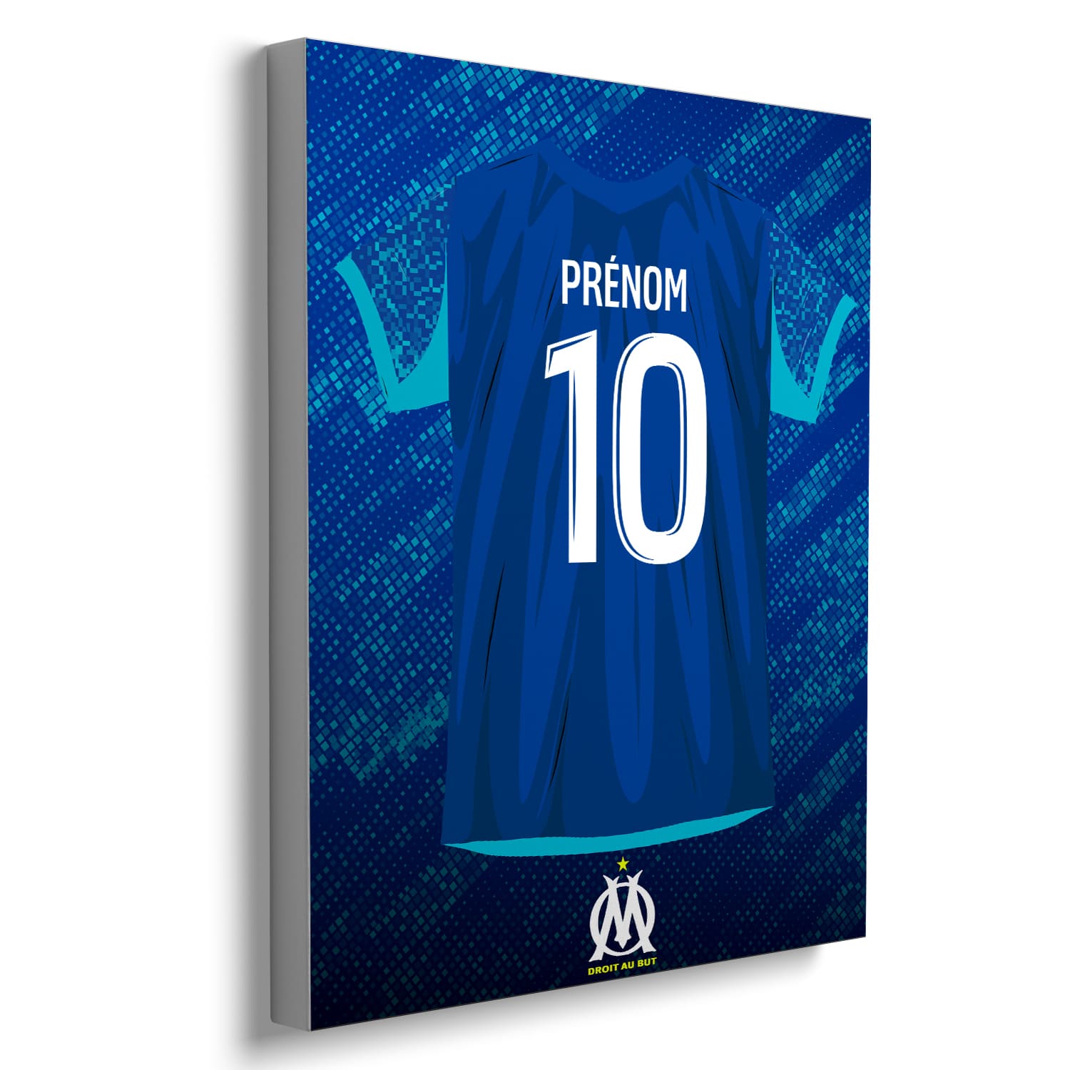 OneTrophy Olympique de Marseille - Toile Maillot personnalisable - Third