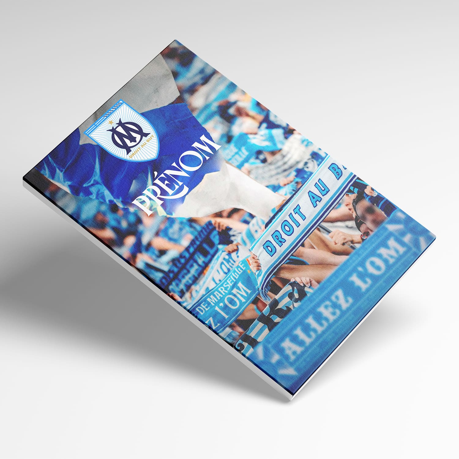 OneTrophy Olympique de Marseille - Toile personnalisable - Le cri des virages