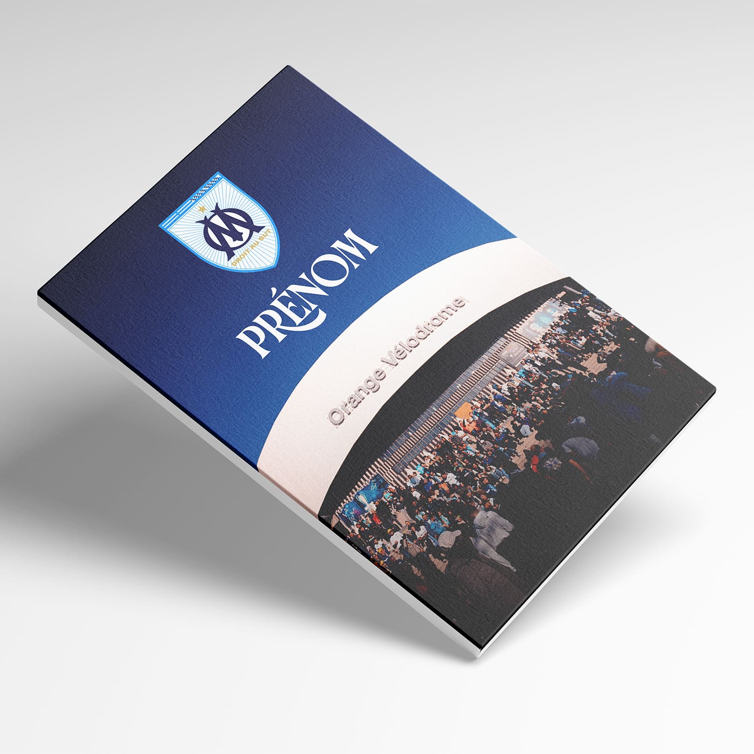 OneTrophy Olympique de Marseille - Toile personnalisable - Terre de passion