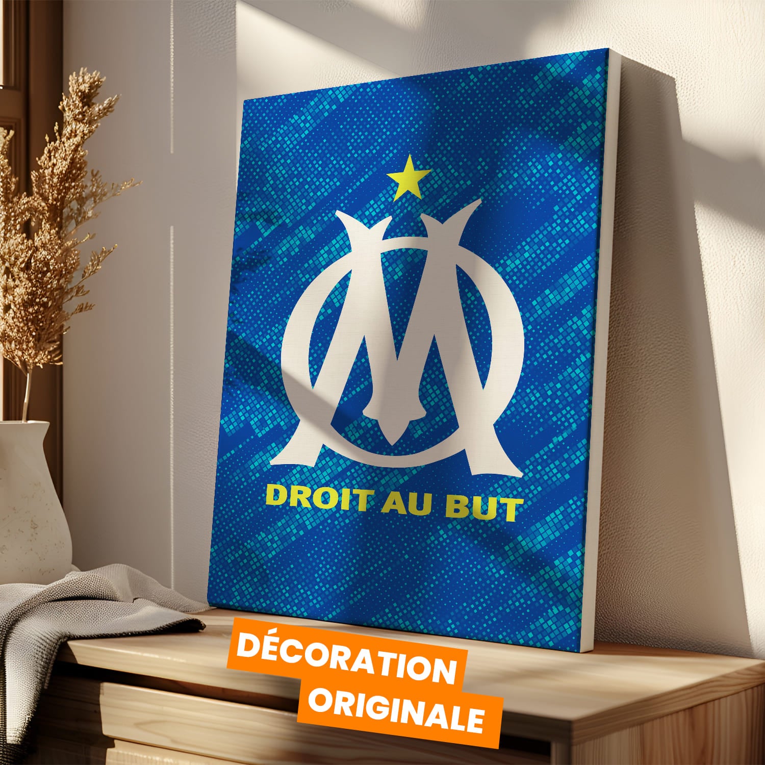 OneTrophy Olympique de Marseille - Toile Logo - Third