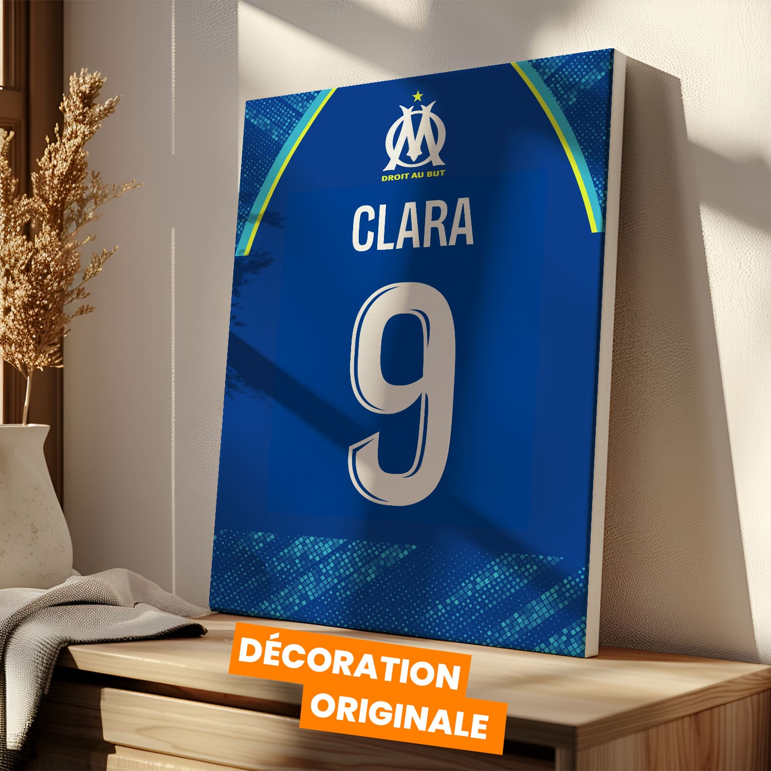 OneTrophy Olympique de Marseille - Toile personnalisable - Third