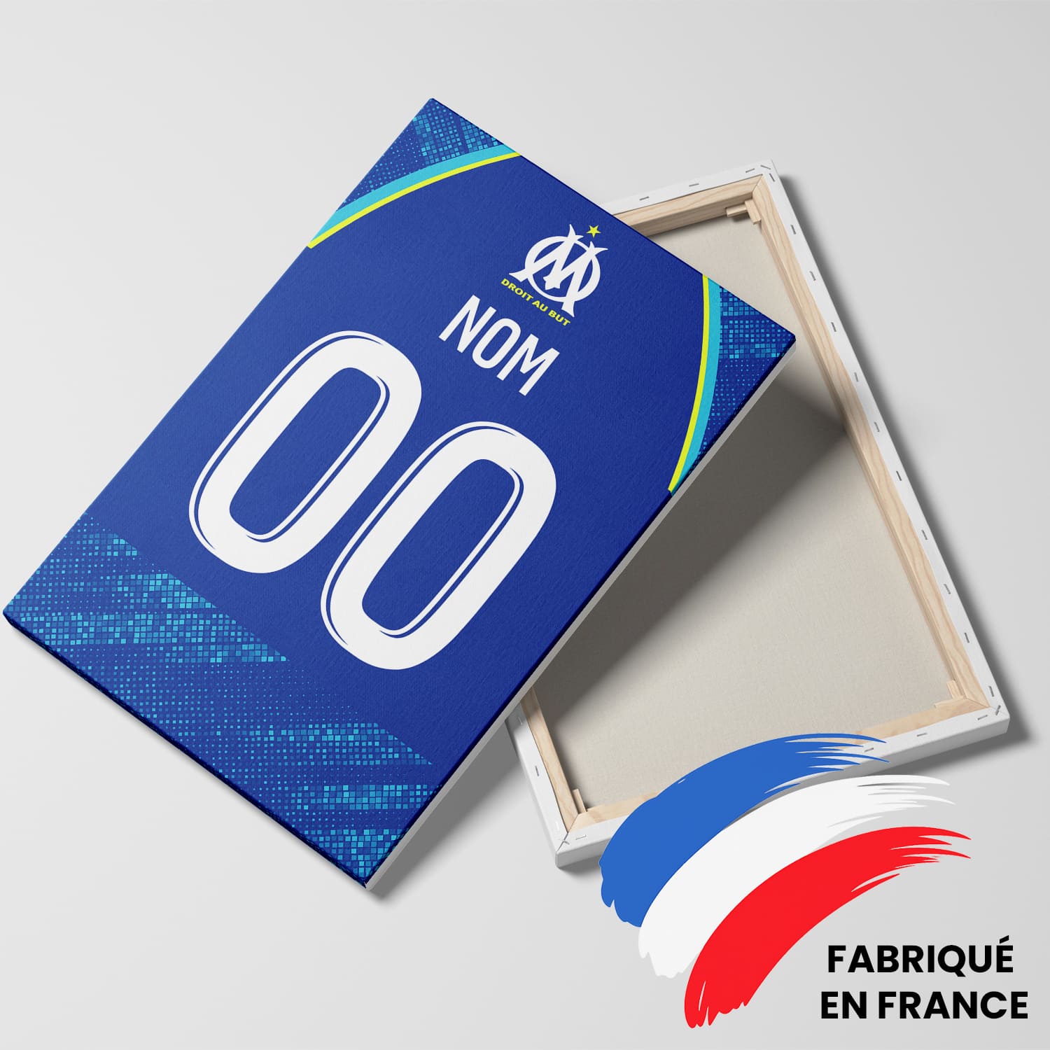 OneTrophy Olympique de Marseille - Toile personnalisable - Third