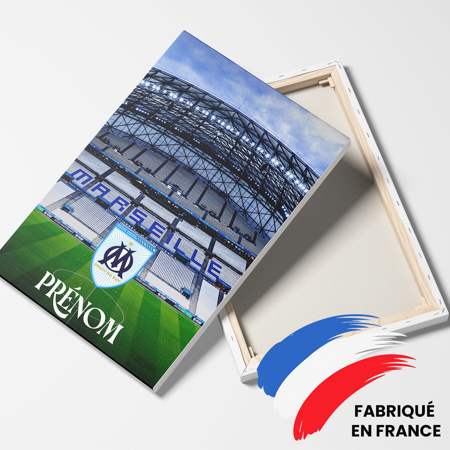 OneTrophy Olympique de Marseille - Toile personnalisable - Droit au But