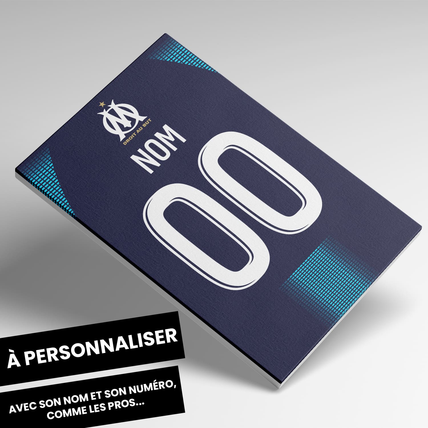 OneTrophy Olympique de Marseille - Toile personnalisable - Extérieur