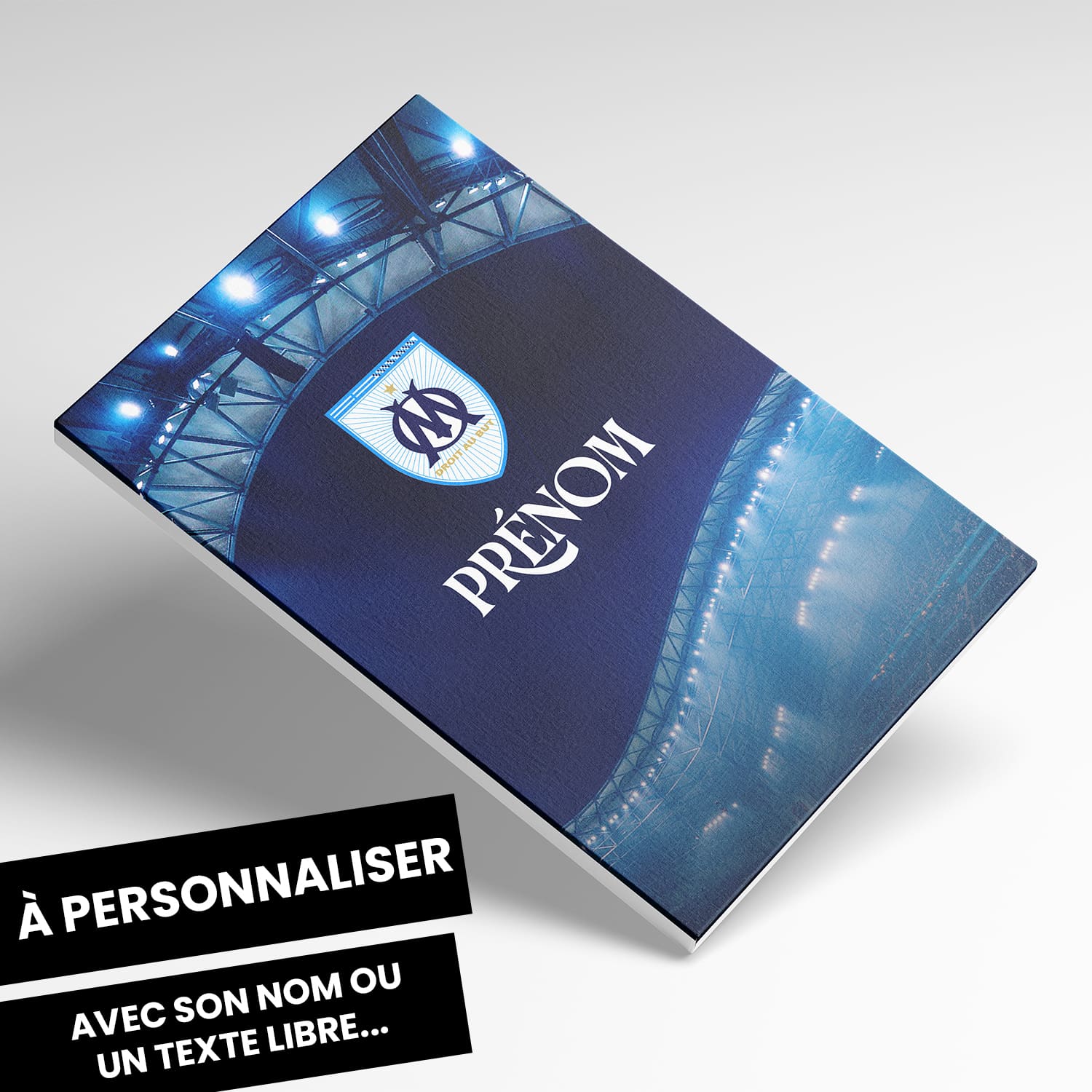 OneTrophy Olympique de Marseille - Toile personnalisable - Sous les feux du Velodrome