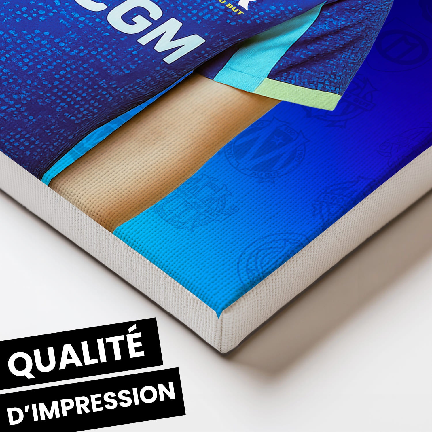 OneTrophy Olympique de Marseille - Toile personnalisable photo - Extérieur