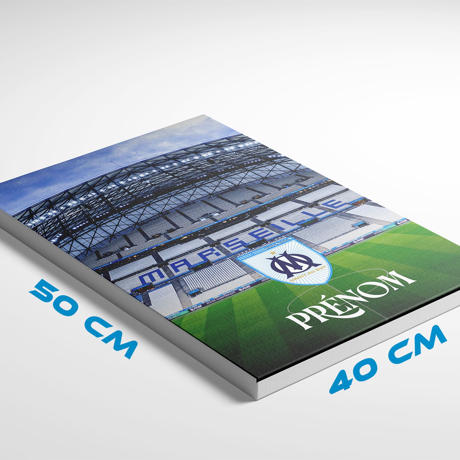 OneTrophy Olympique de Marseille - Toile personnalisable - Droit au But