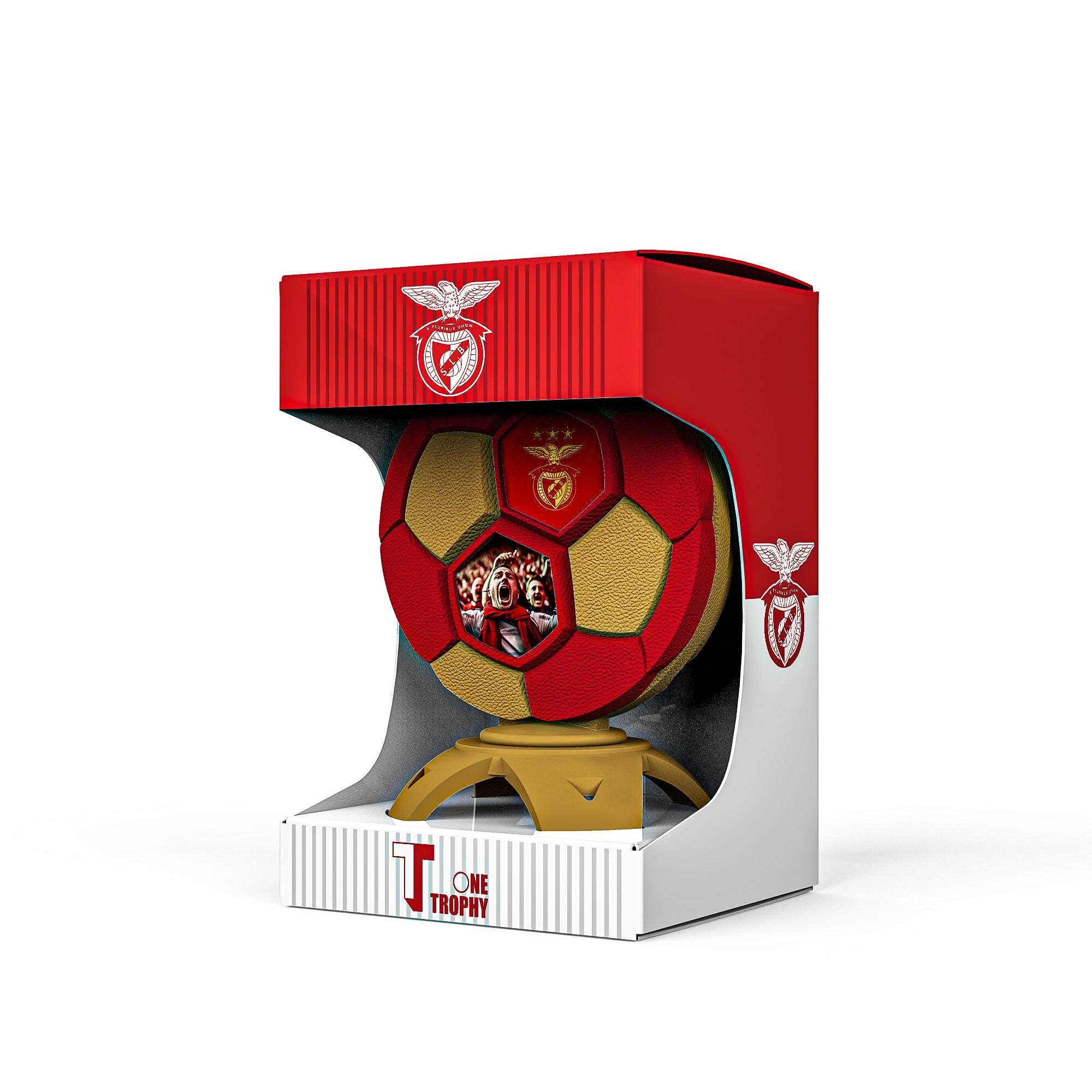 Créez votre trophée sous licence officielle Benfica Lisbonne - 120 Anos