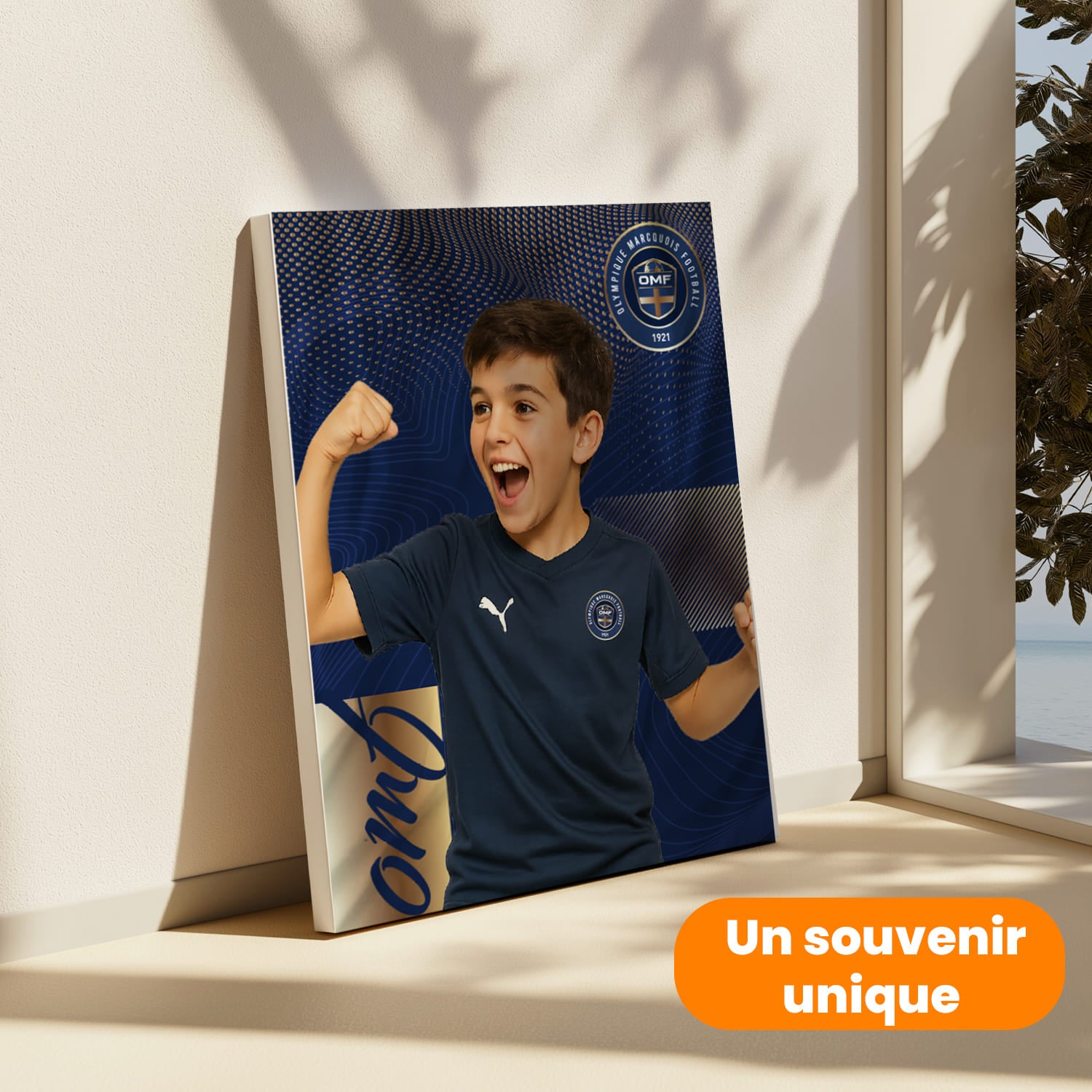 Toile Personnalisable Officielle - Olympique Marcquois