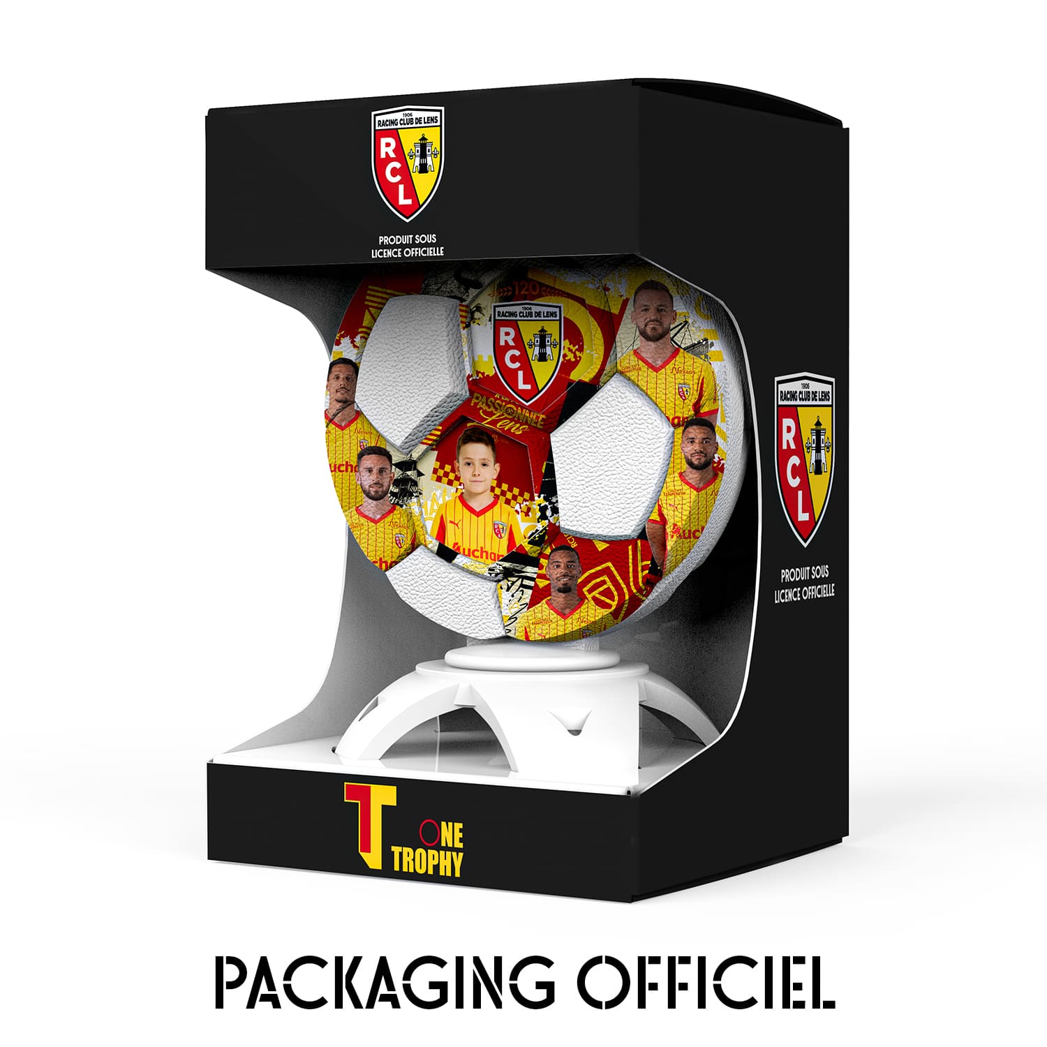 OneTrophy RC Lens - Trophée personnalisable - 120 ans - DOMICILE