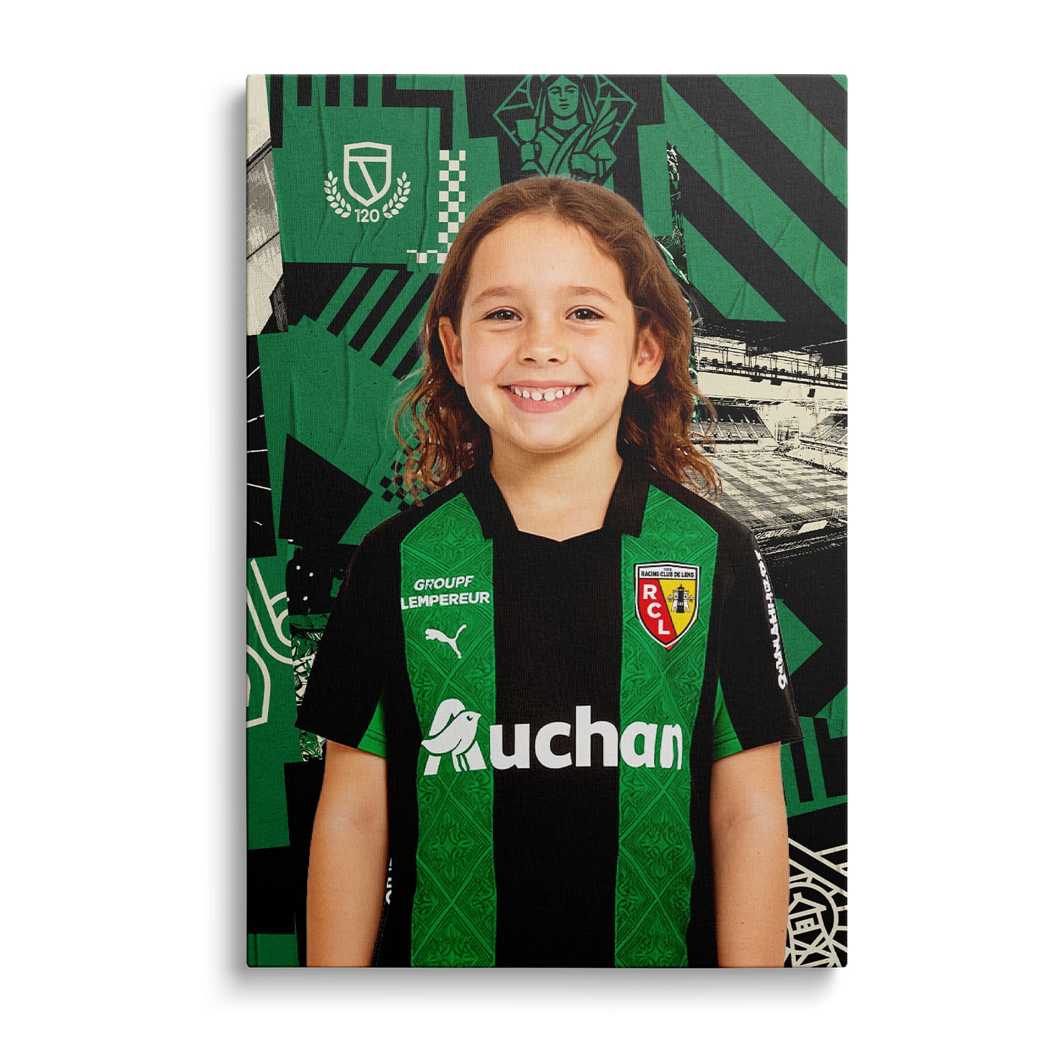 OneTrophy RC Lens - Toile personnalisable avec photo - Exterieur