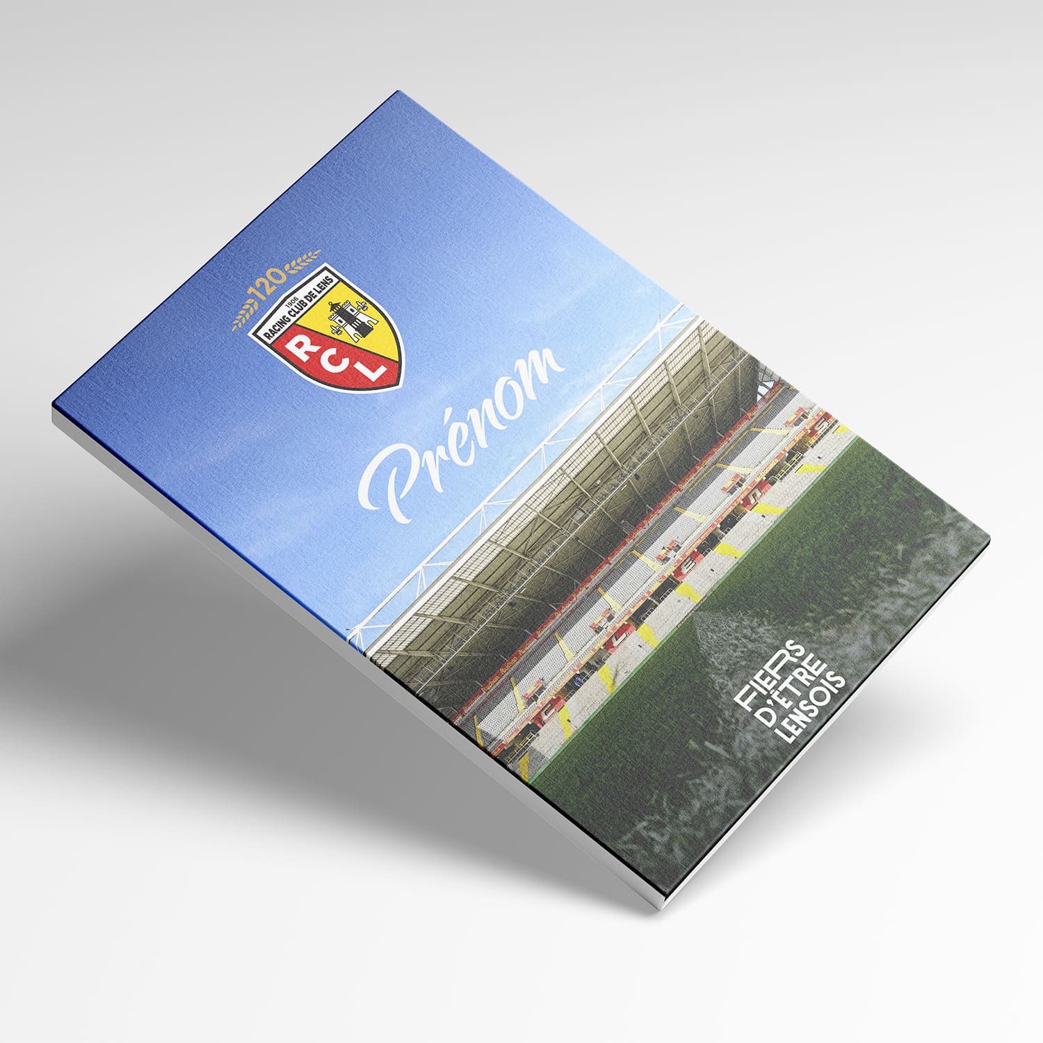 OneTrophy RC Lens - Toile personnalisable - L'esprit de Bollaert