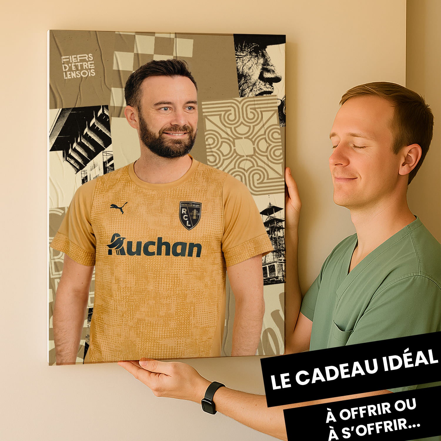 OneTrophy RC Lens - Toile personnalisable avec photo - Third
