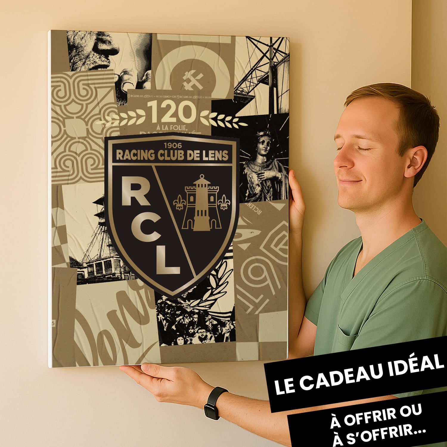 OneTrophy RC Lens - Toile 120 ans - Third