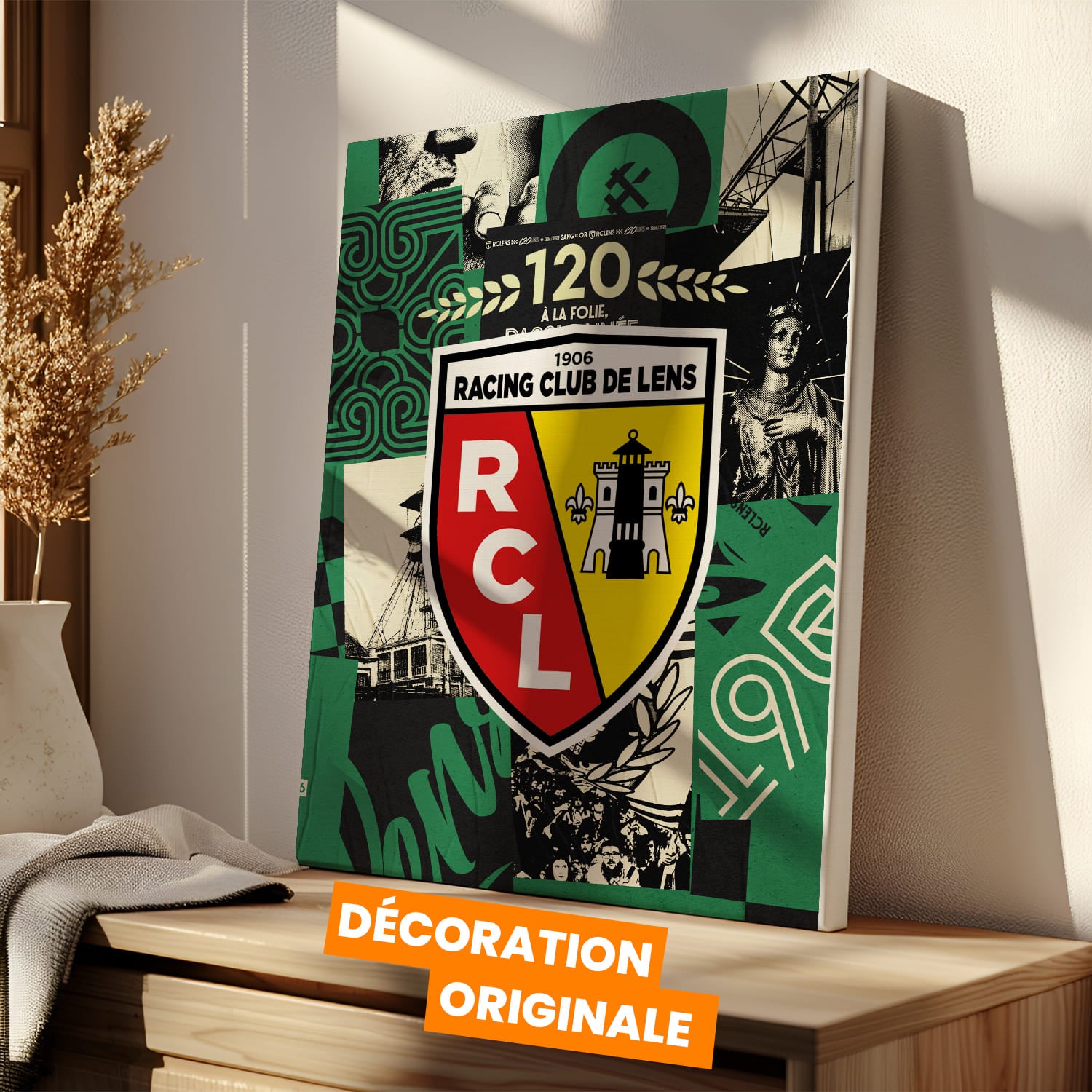 OneTrophy RC Lens - Toile 120 ans - Exterieur