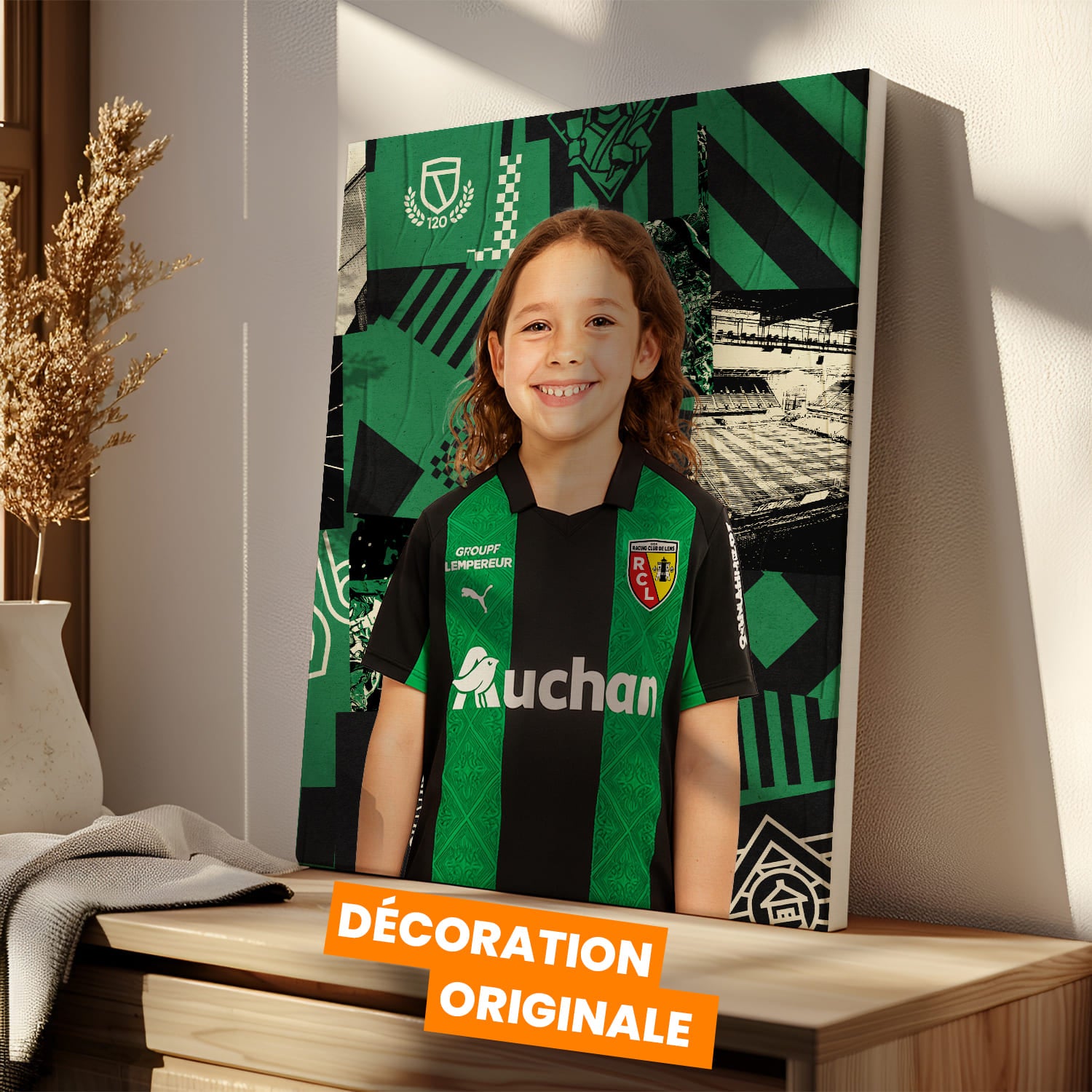 OneTrophy RC Lens - Toile personnalisable avec photo - Exterieur