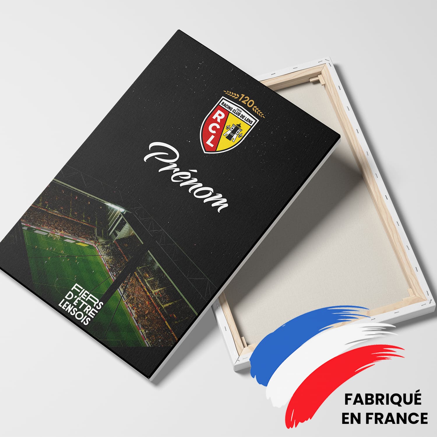 OneTrophy RC Lens - Toile personnalisable - Bollaert en lumière