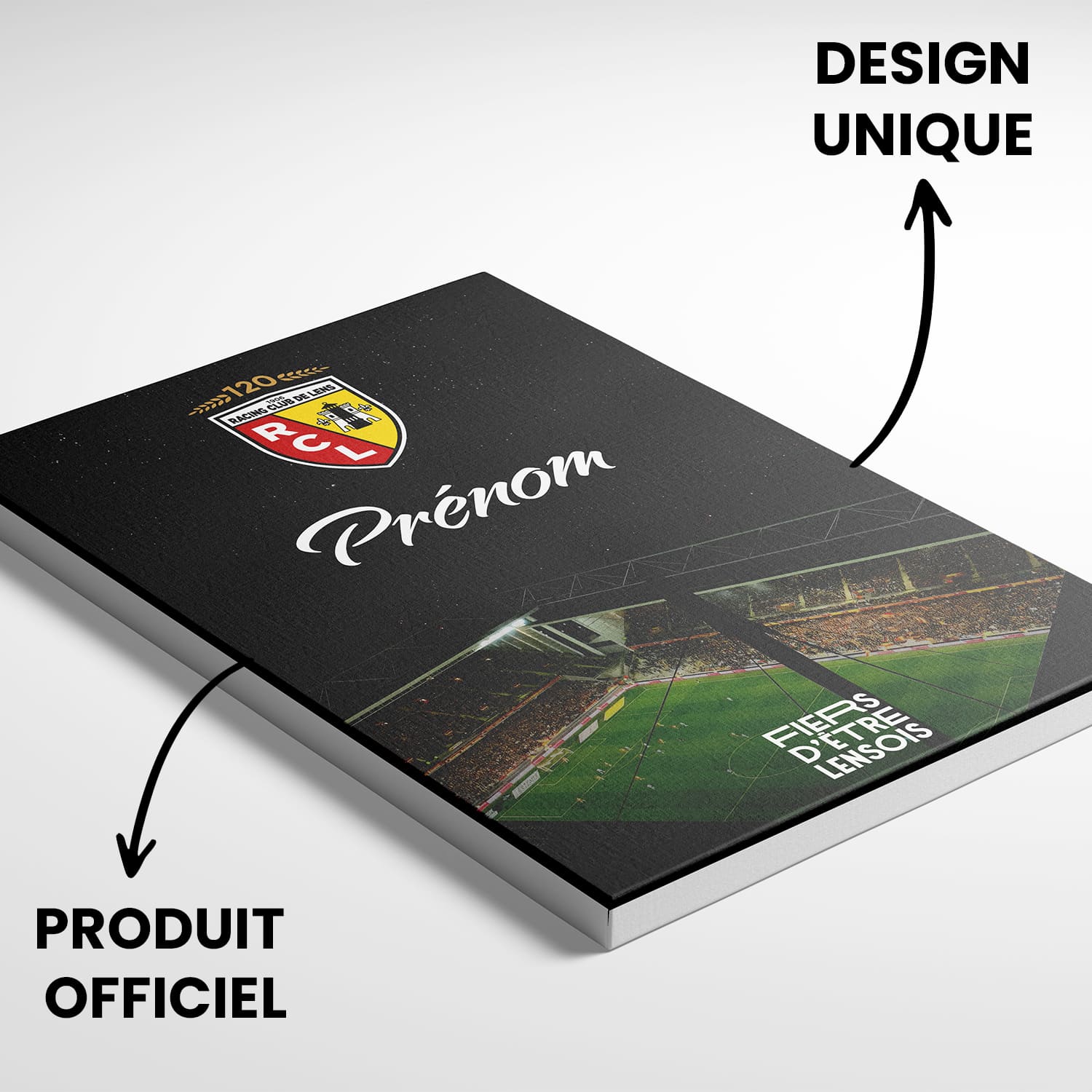 OneTrophy RC Lens - Toile personnalisable - Bollaert en lumière