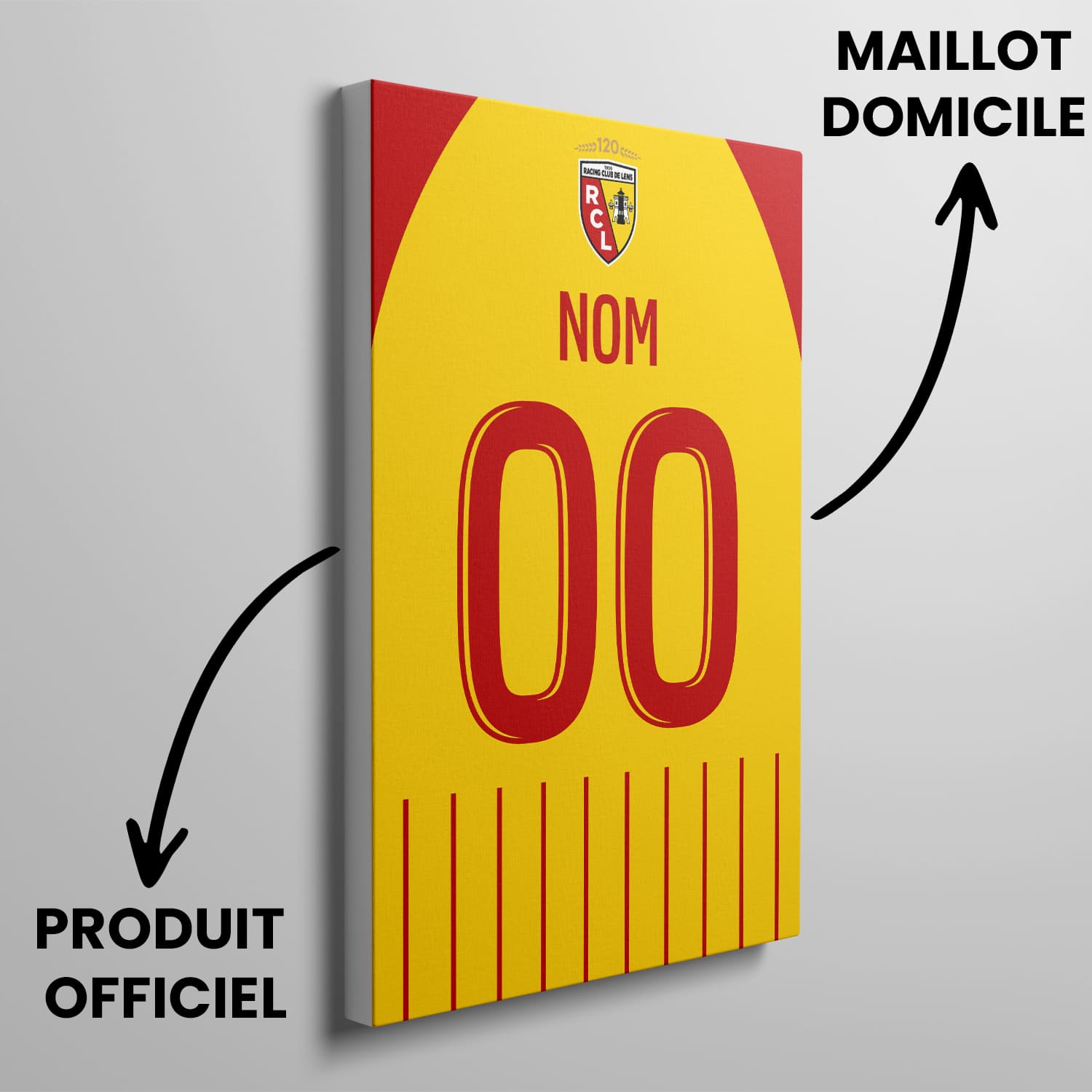 OneTrophy RC Lens - Toile personnalisable - Domicile