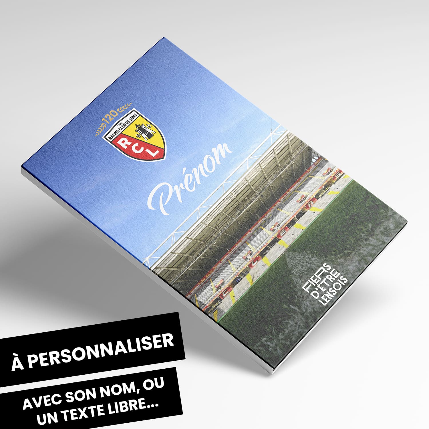 OneTrophy RC Lens - Toile personnalisable - L'esprit de Bollaert