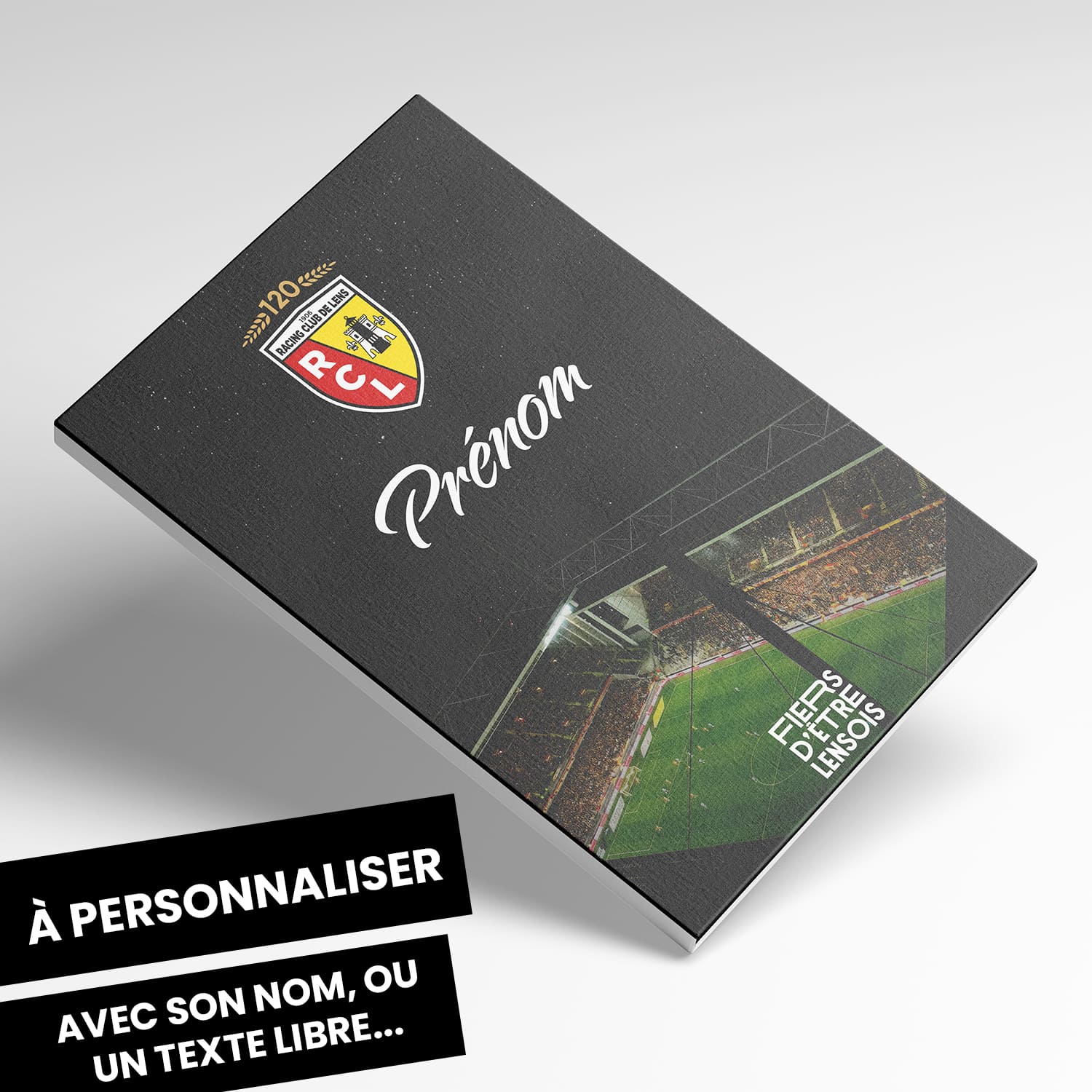 OneTrophy RC Lens - Toile personnalisable - Bollaert en lumière