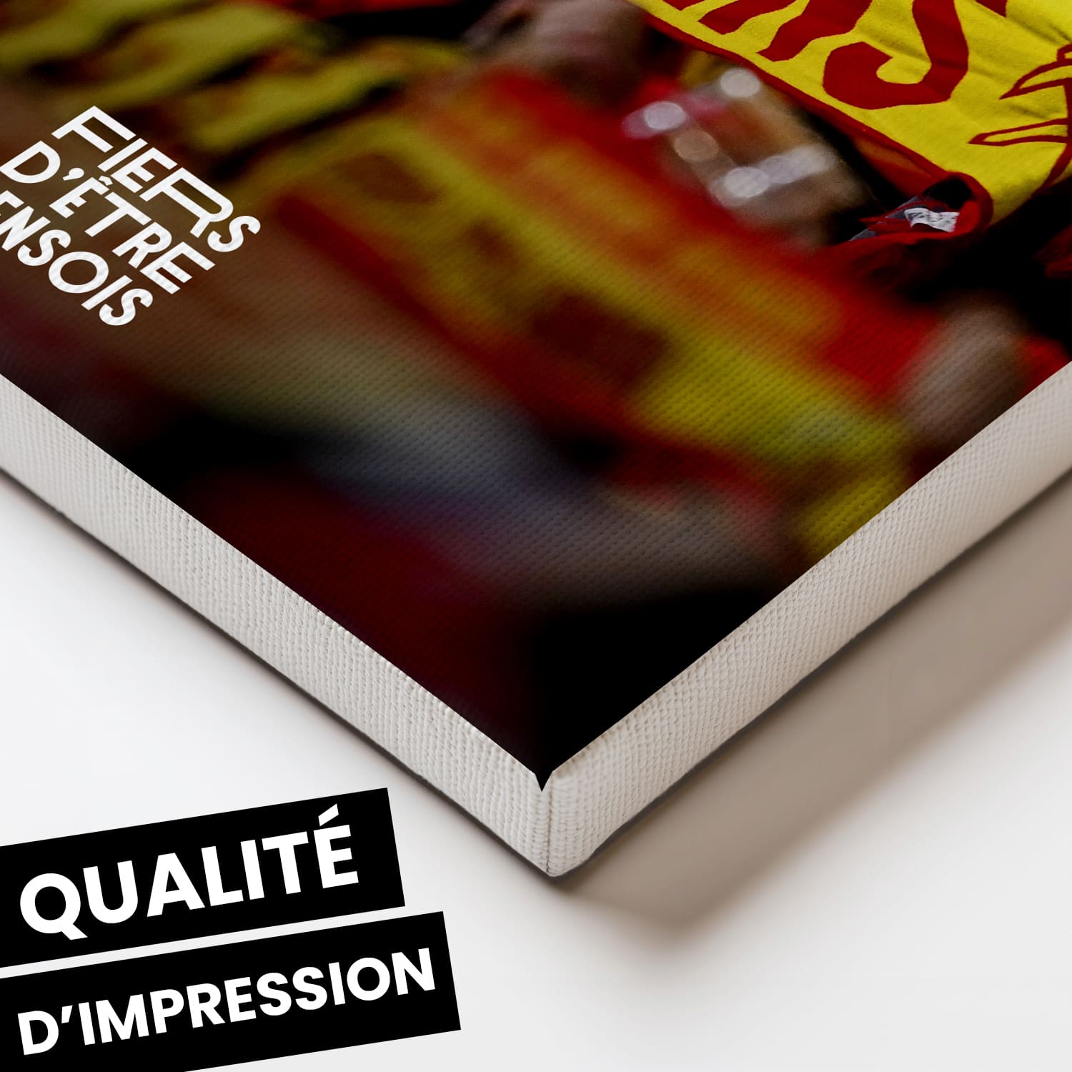 OneTrophy RC Lens - Toile personnalisable - Le mur Sang et Or