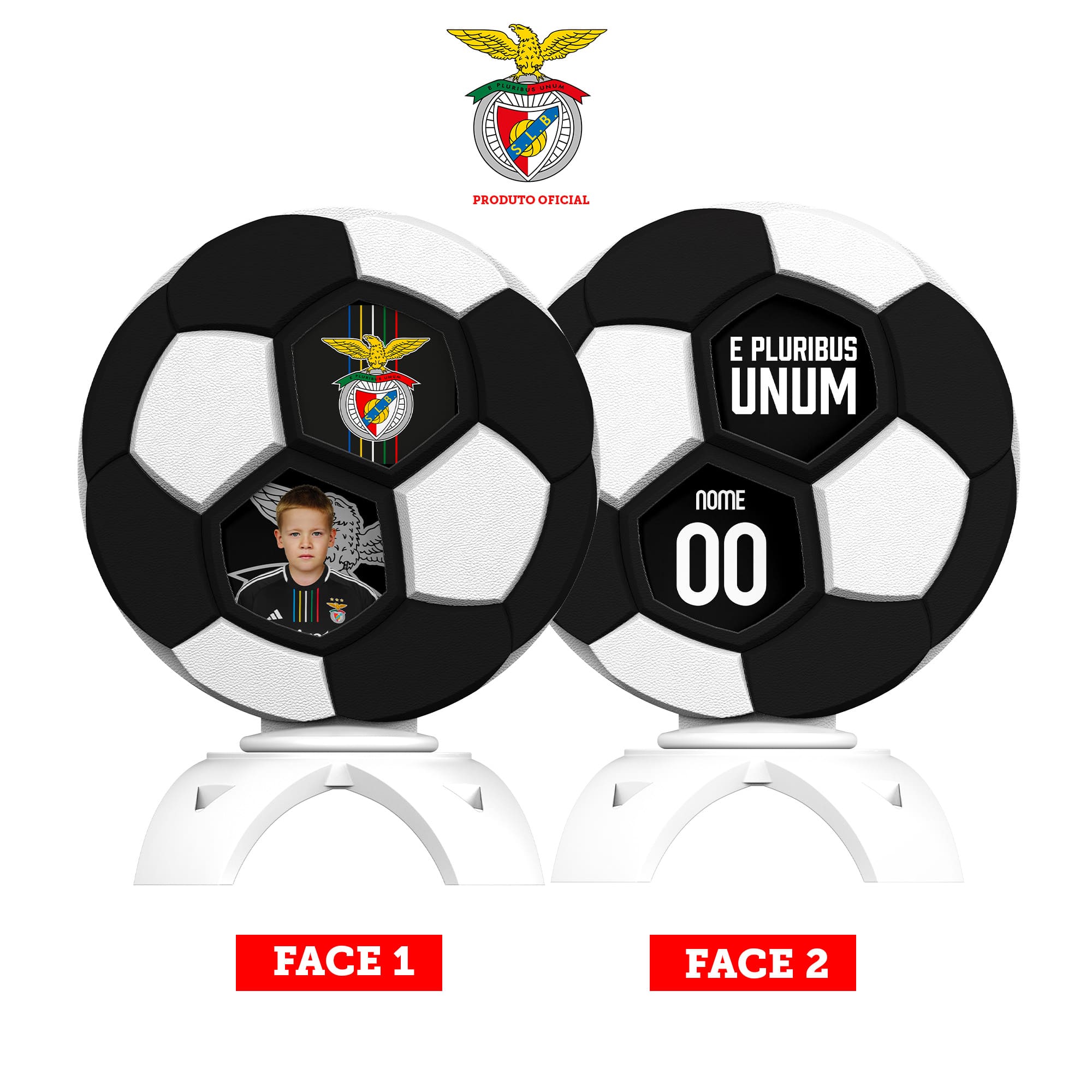 Crie o seu troféu Benfica Lisboa oficialmente licenciado 